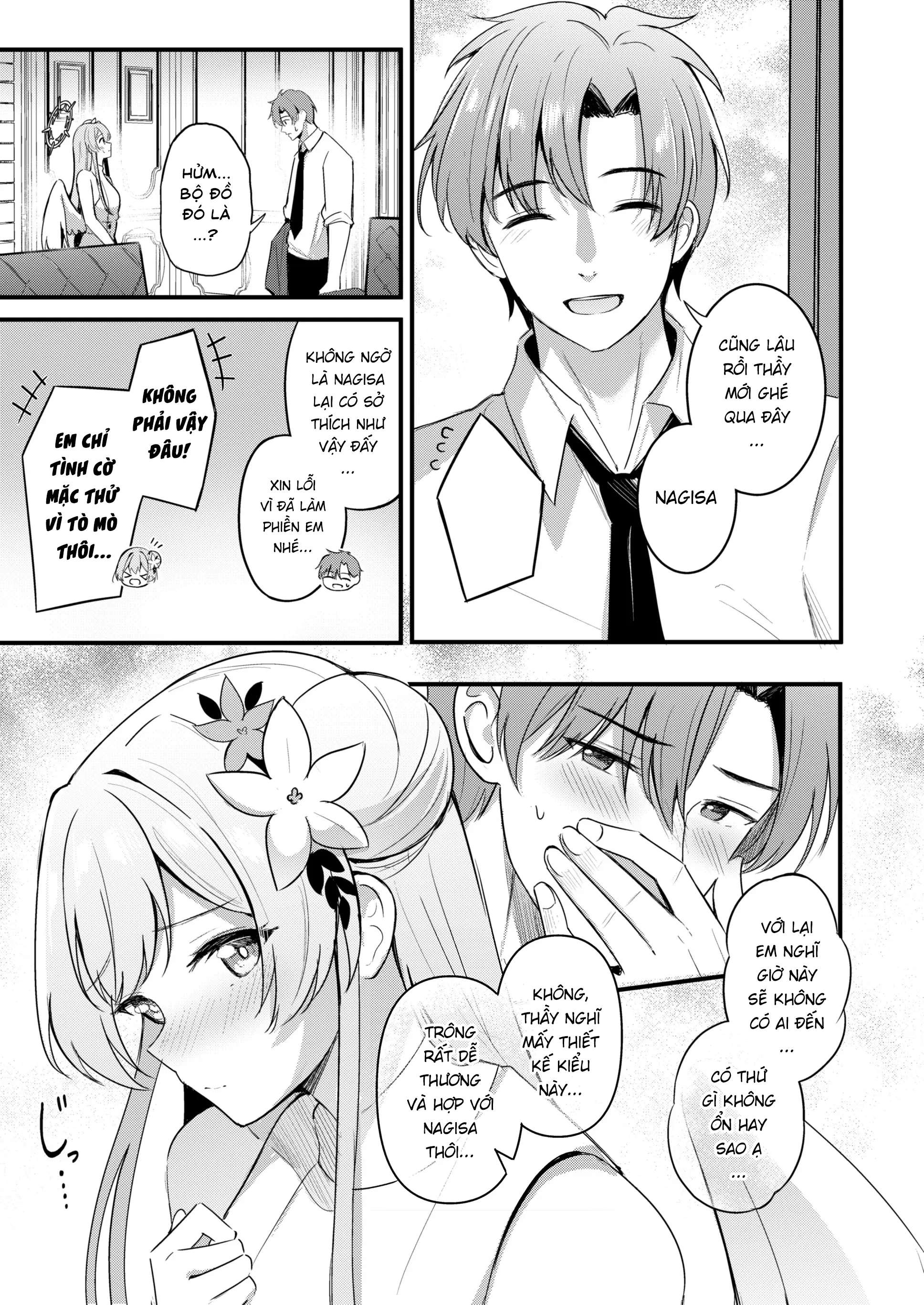 HentaiVN.net - Ảnh 5 - Giờ trà tình yêu cùng Nagisa - Chap 4