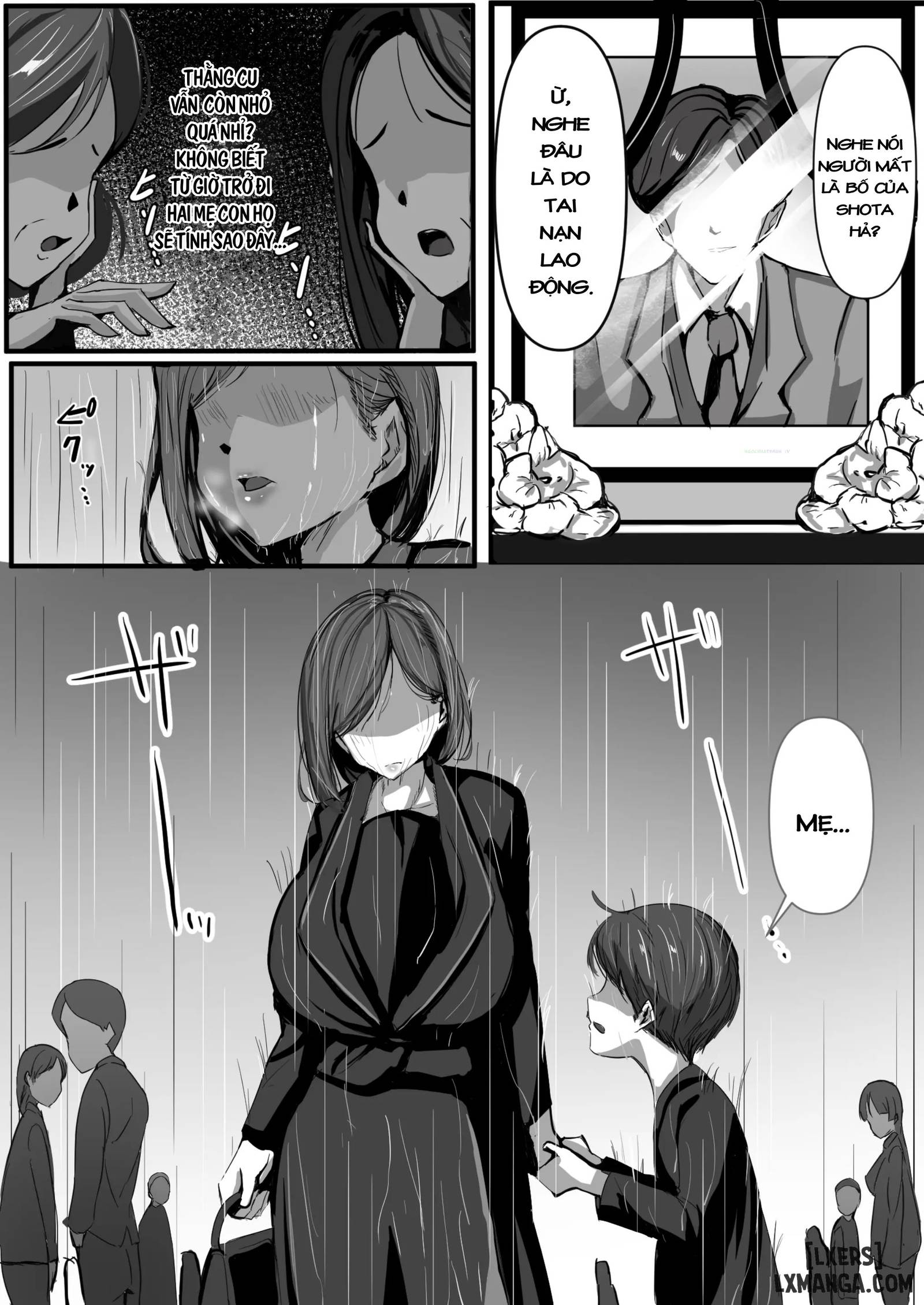 HentaiVN.net - Ảnh 3 - Haha wa Tomo ni Dakareru - Oneshot