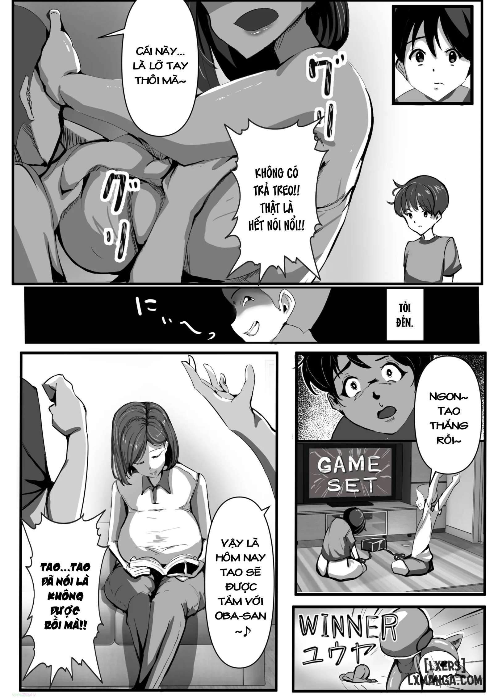 HentaiVN.net - Ảnh 6 - Haha wa Tomo ni Dakareru - Oneshot