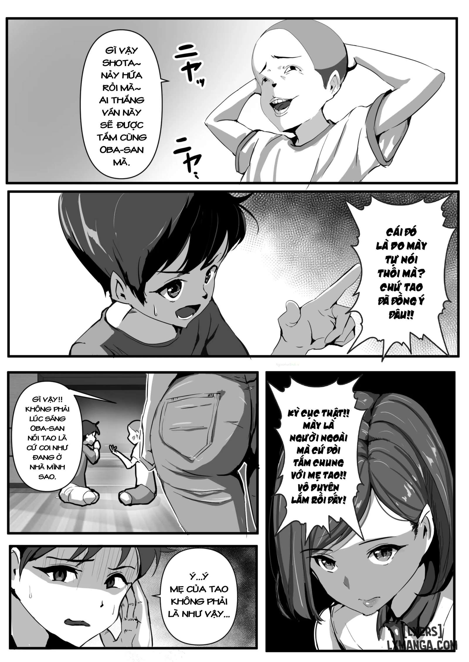 HentaiVN.net - Ảnh 7 - Haha wa Tomo ni Dakareru - Oneshot