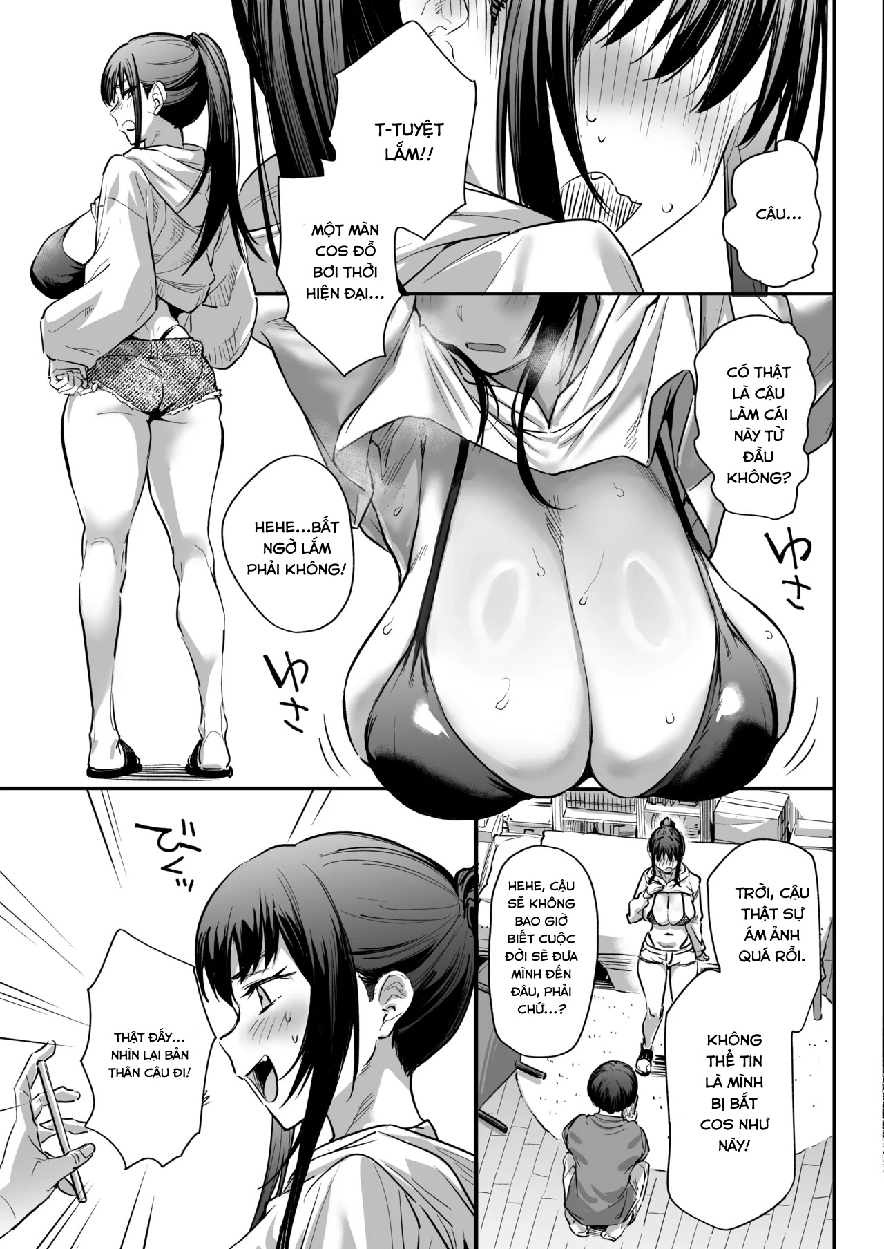 HentaiVN.net - Ảnh 16 - Tôi bỗng hoá thành con gái! - 1shot