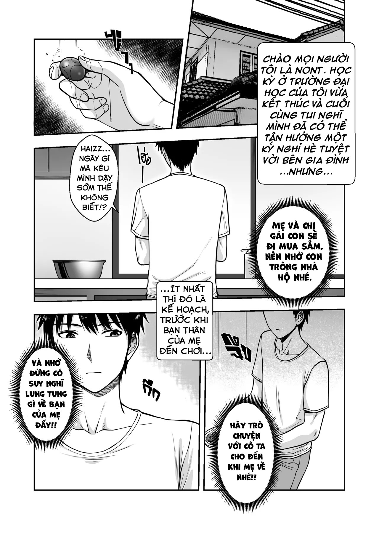 HentaiVN.net - Ảnh 3 - Bạn Thân Của Mẹ - Chap 1