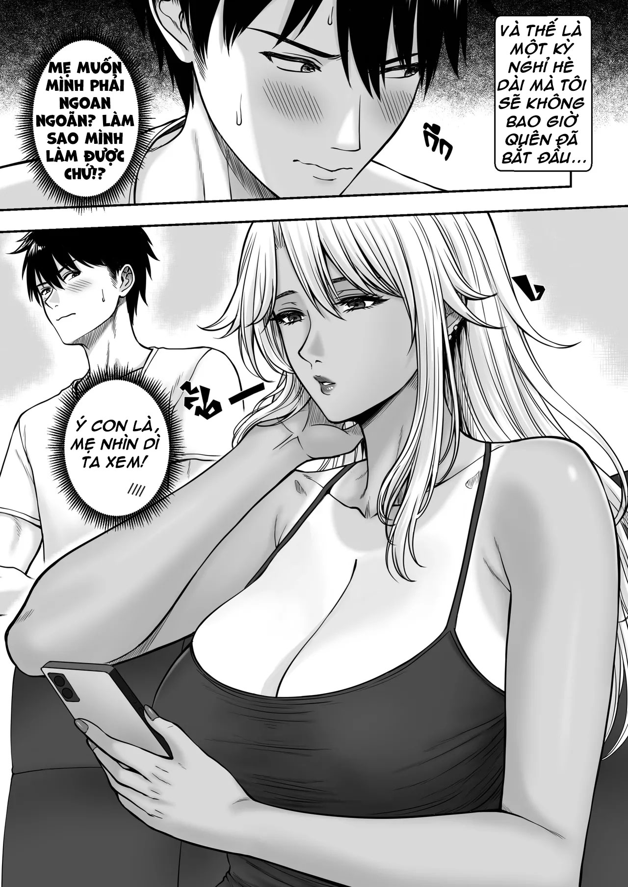 HentaiVN.net - Ảnh 4 - Bạn Thân Của Mẹ - Chap 1