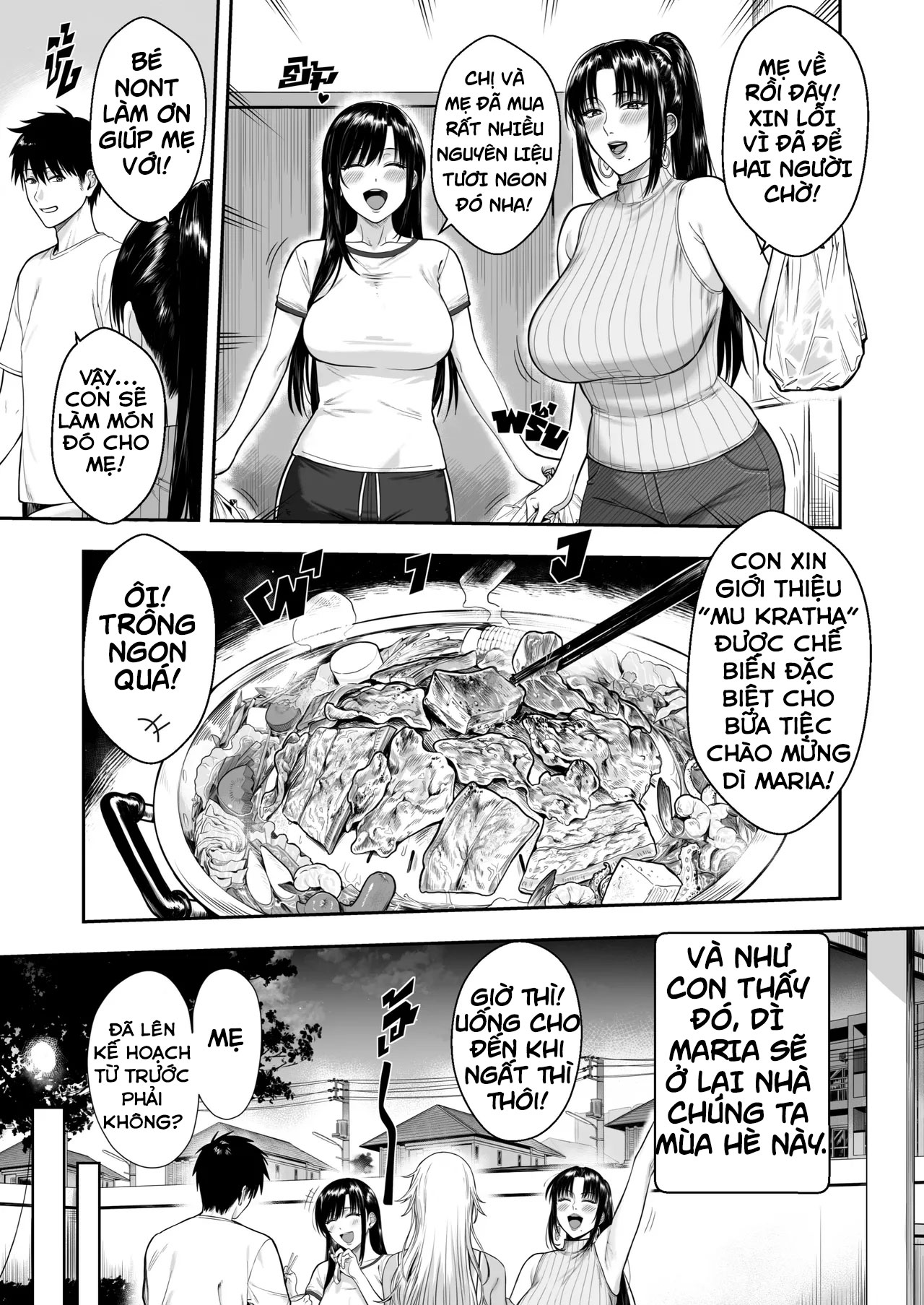 HentaiVN.net - Ảnh 7 - Bạn Thân Của Mẹ - Chap 1