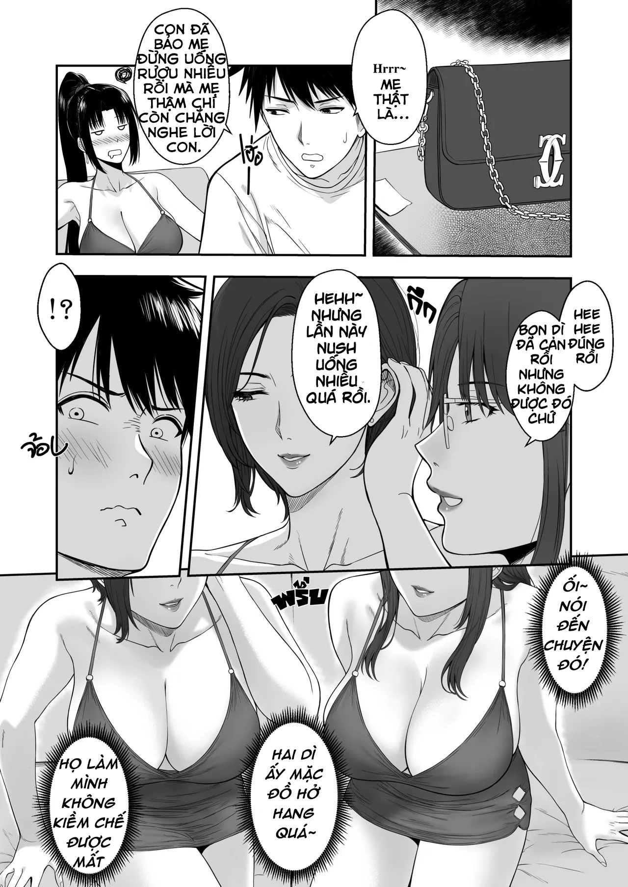 HentaiVN.net - Ảnh 11 - Bạn Thân Của Mẹ - Chap 2