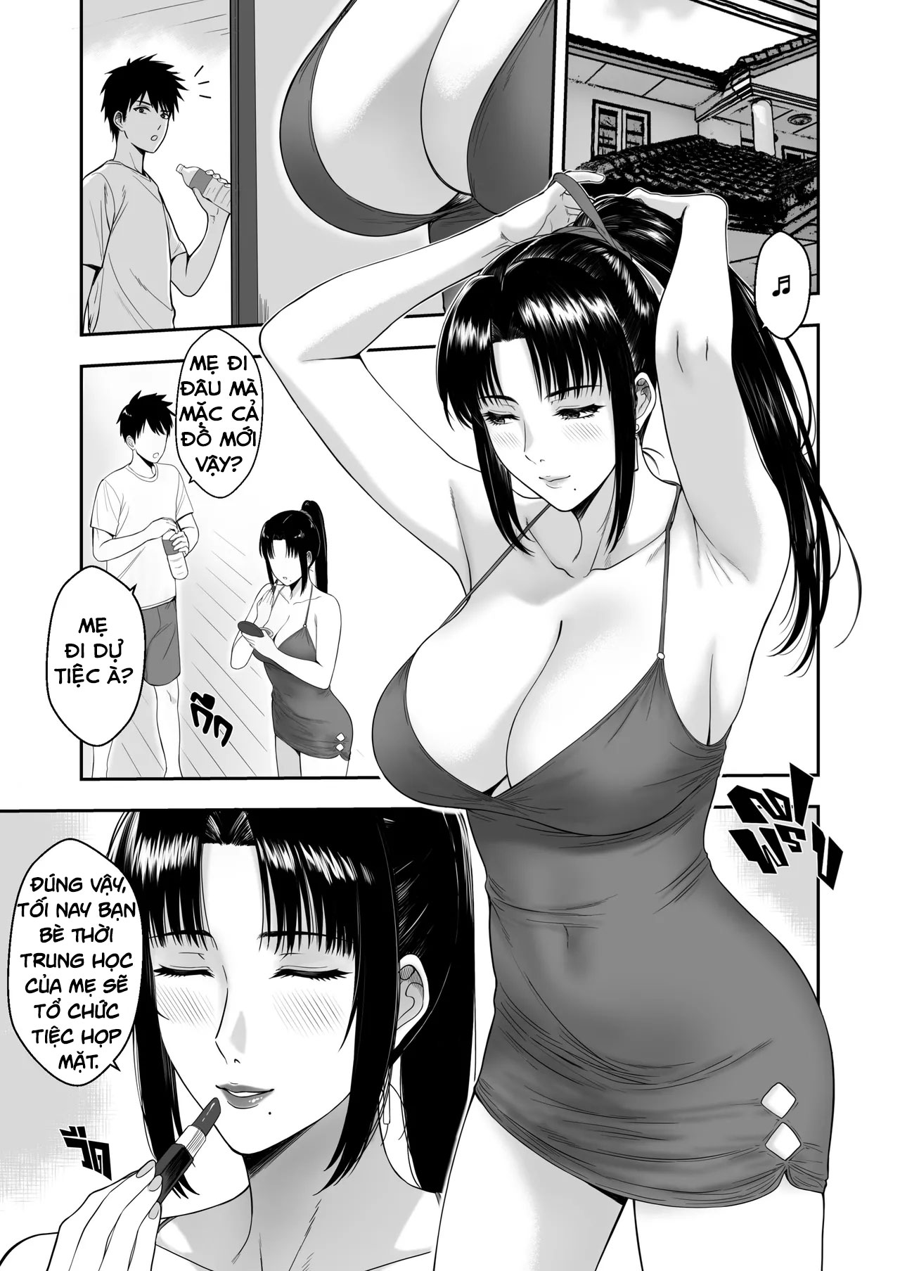 HentaiVN.net - Ảnh 4 - Bạn Thân Của Mẹ - Chap 2