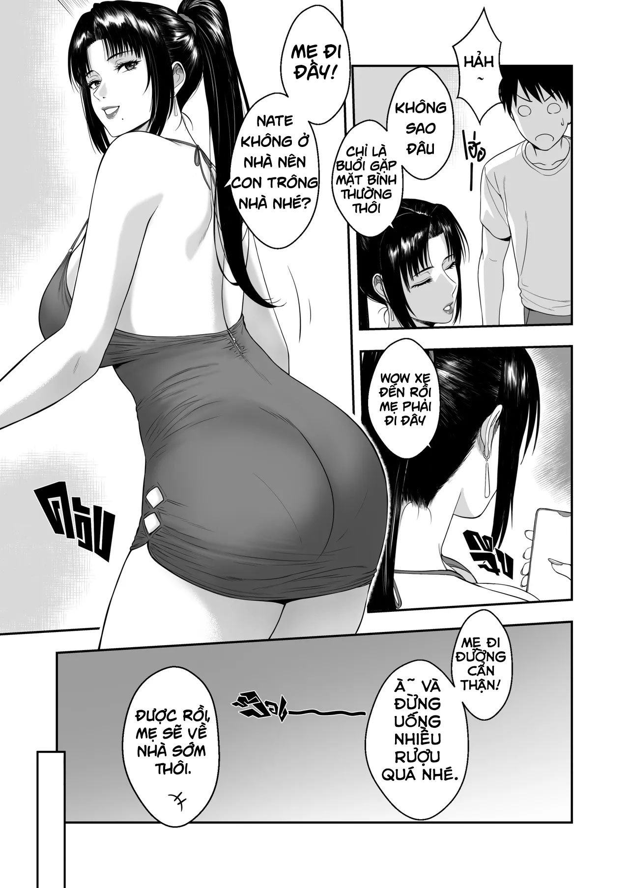 HentaiVN.net - Ảnh 5 - Bạn Thân Của Mẹ - Chap 2