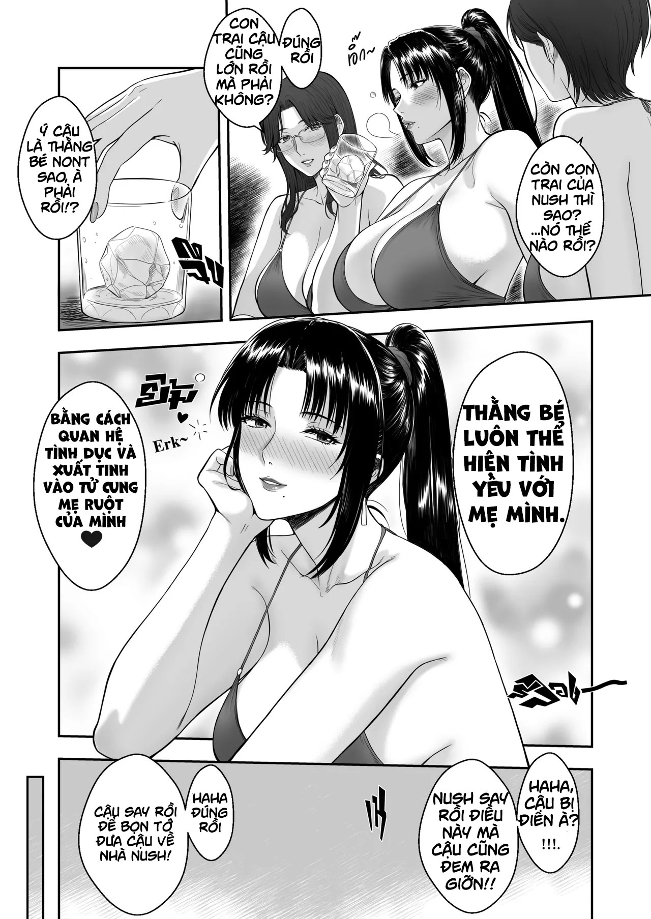 HentaiVN.net - Ảnh 8 - Bạn Thân Của Mẹ - Chap 2