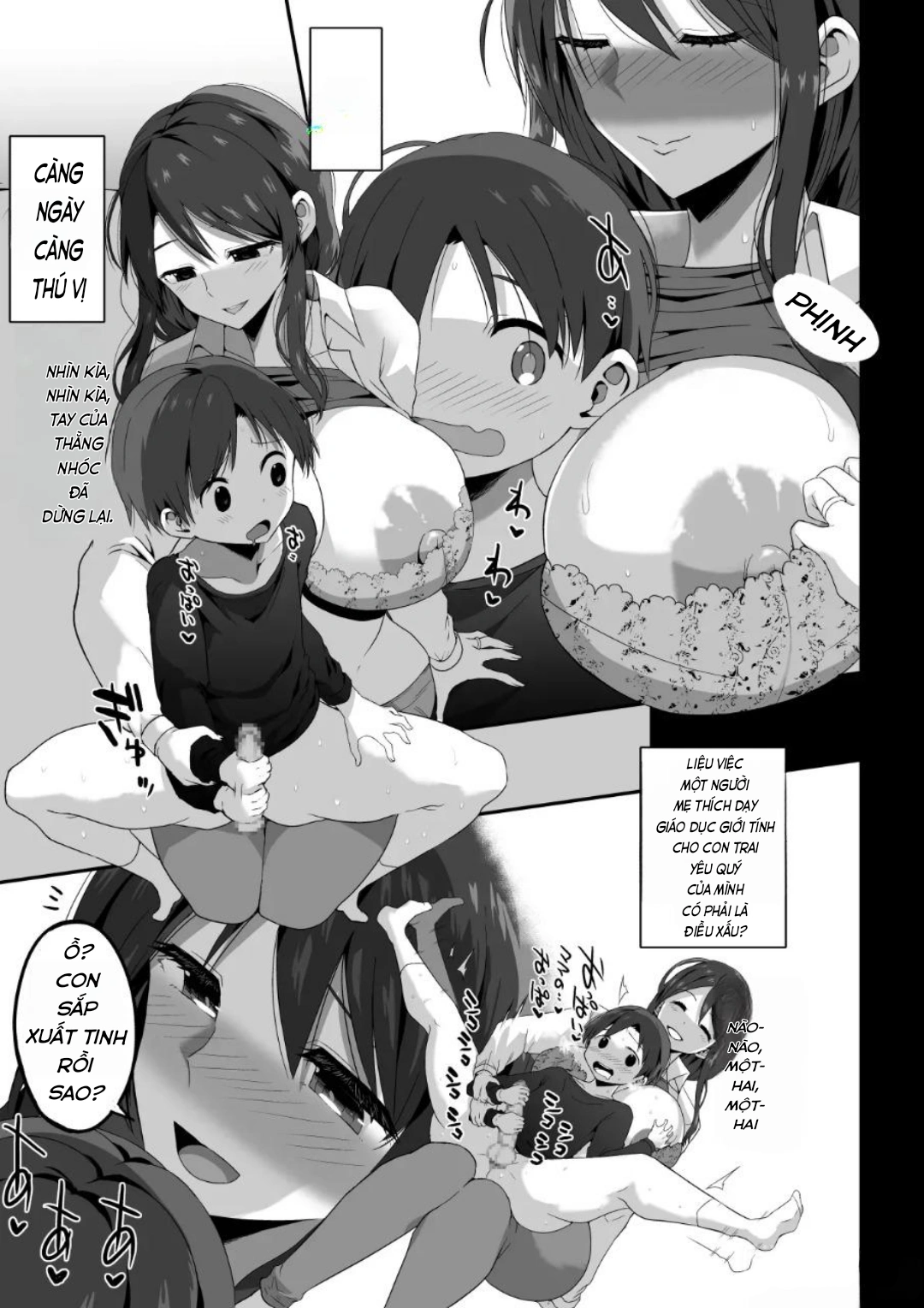 HentaiVN.net - Ảnh 14 - Nếu bạn bị cương dương vì mẹ hãy để bà ấy xử lý - chap 1