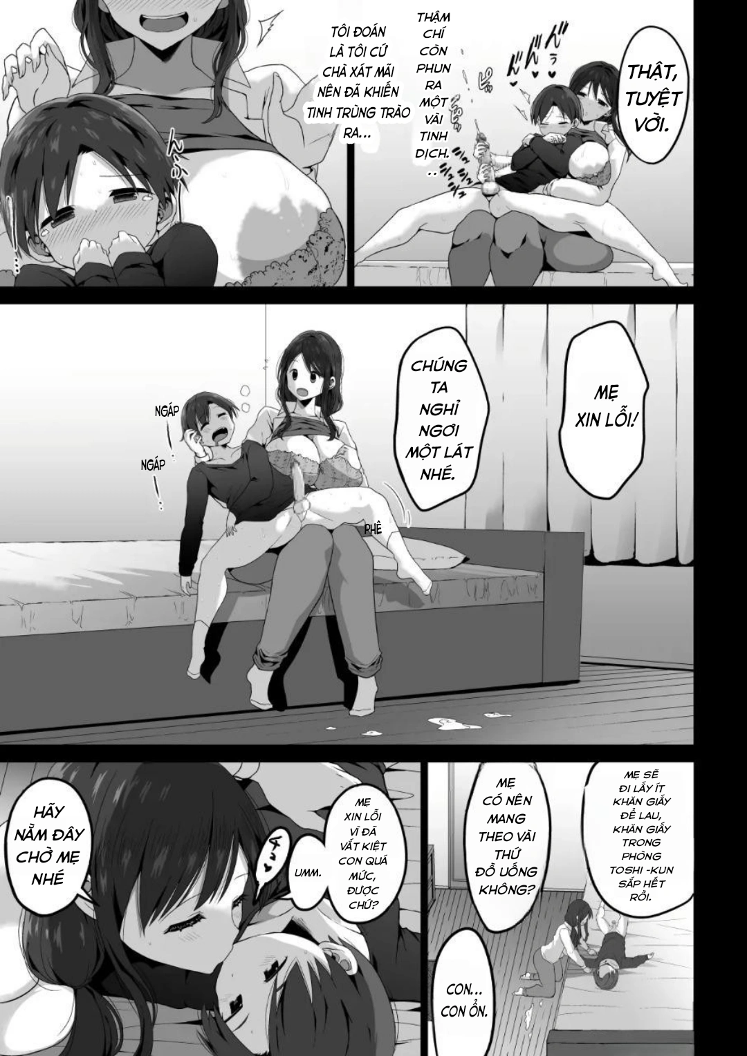 HentaiVN.net - Ảnh 18 - Nếu bạn bị cương dương vì mẹ hãy để bà ấy xử lý - chap 1