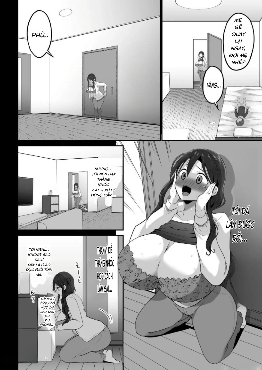 HentaiVN.net - Ảnh 19 - Nếu bạn bị cương dương vì mẹ hãy để bà ấy xử lý - chap 1