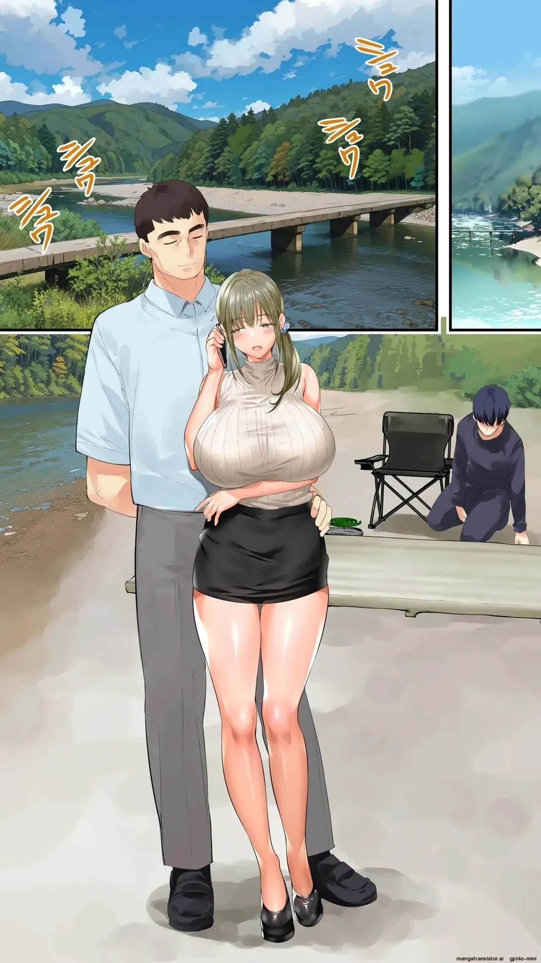 HentaiVN.net - Ảnh 65 - Panpan Travelers Kochi Hitozuma Zecchou Hen - Oneshot