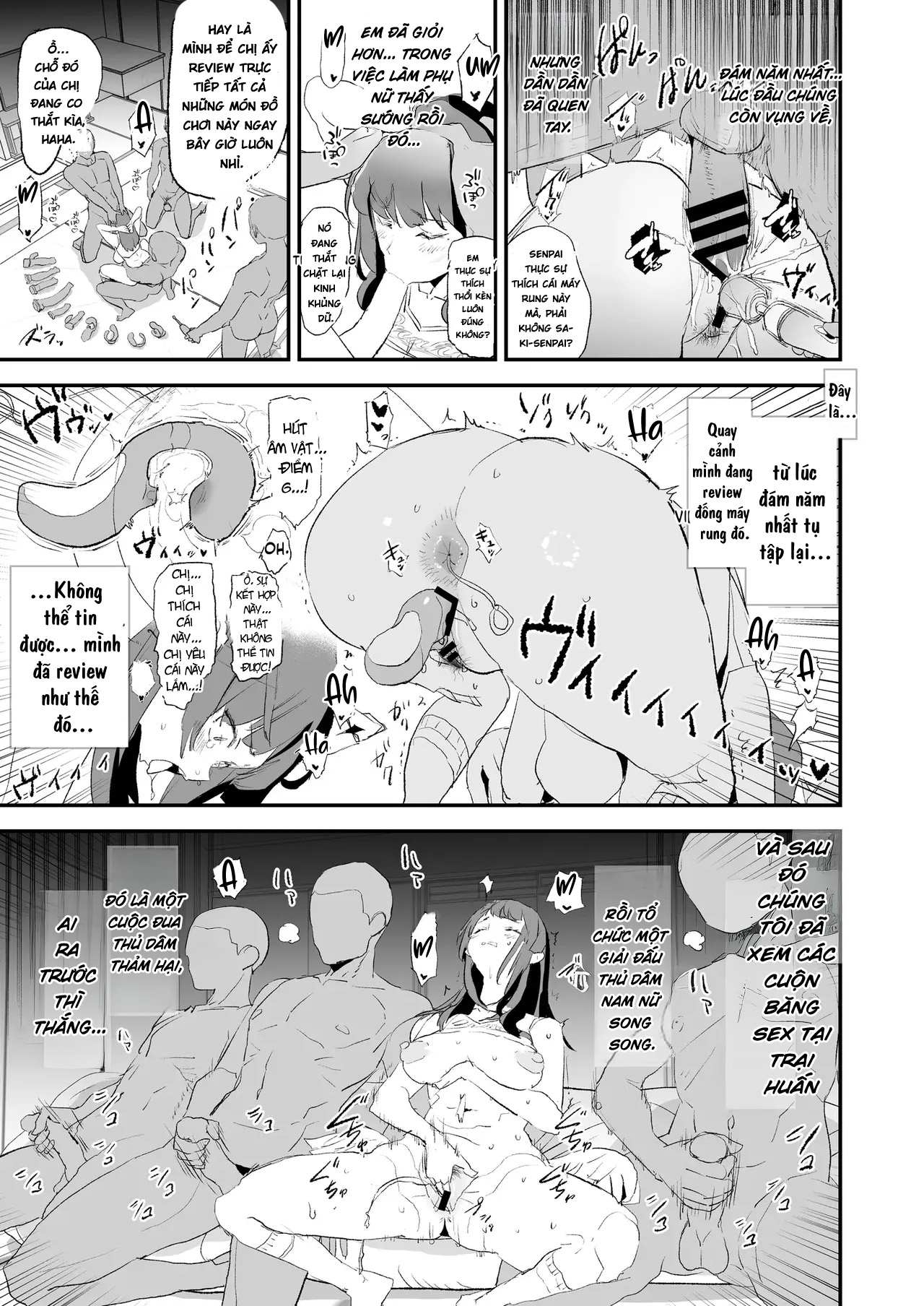HentaiVN.net - Ảnh 23 - Onaho Gasshuku Saimin Dosukebe Interview - Ippatsume to Nihatsume! - Oneshot