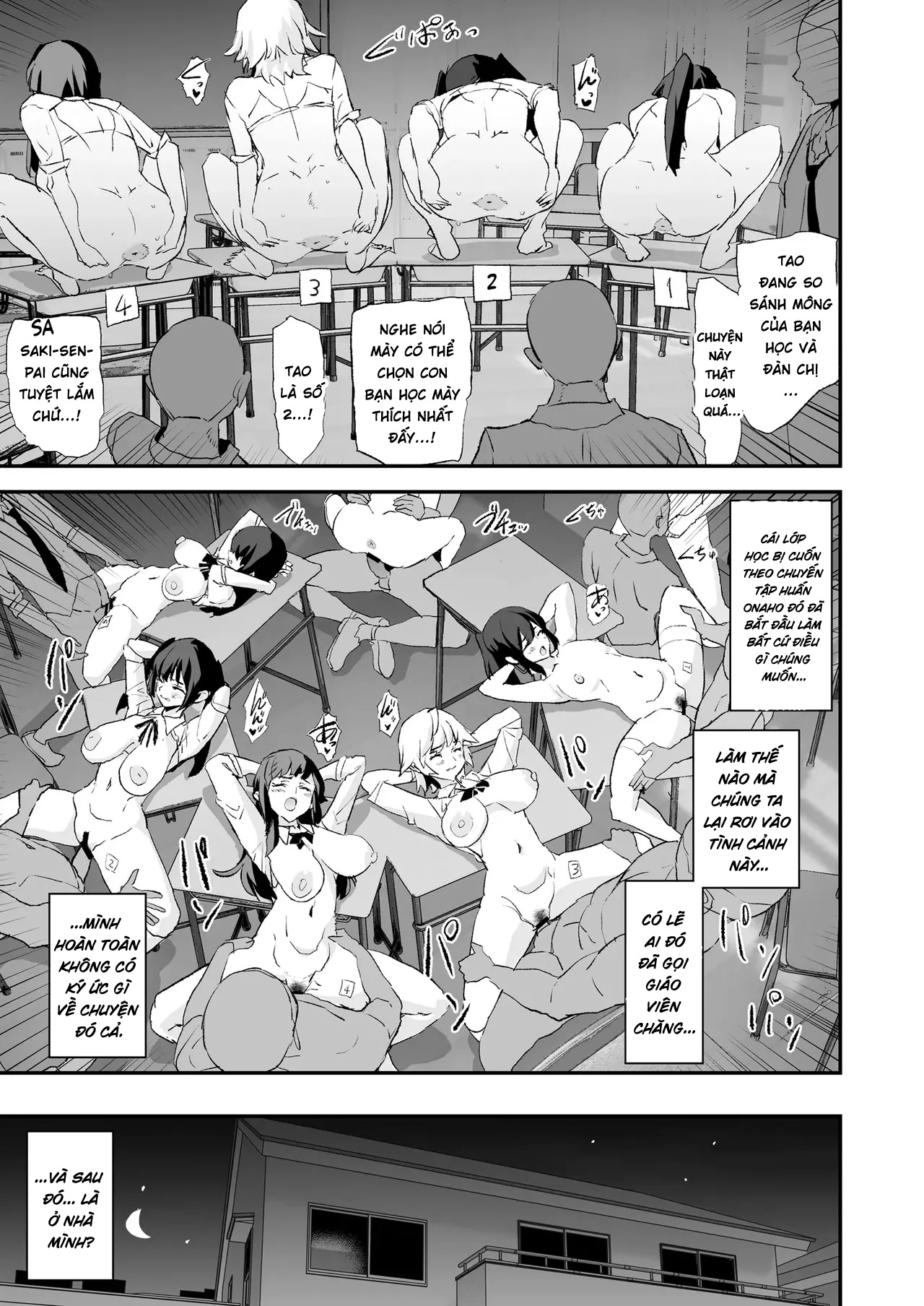 HentaiVN.net - Ảnh 37 - Onaho Gasshuku Saimin Dosukebe Interview - Ippatsume to Nihatsume! - Oneshot