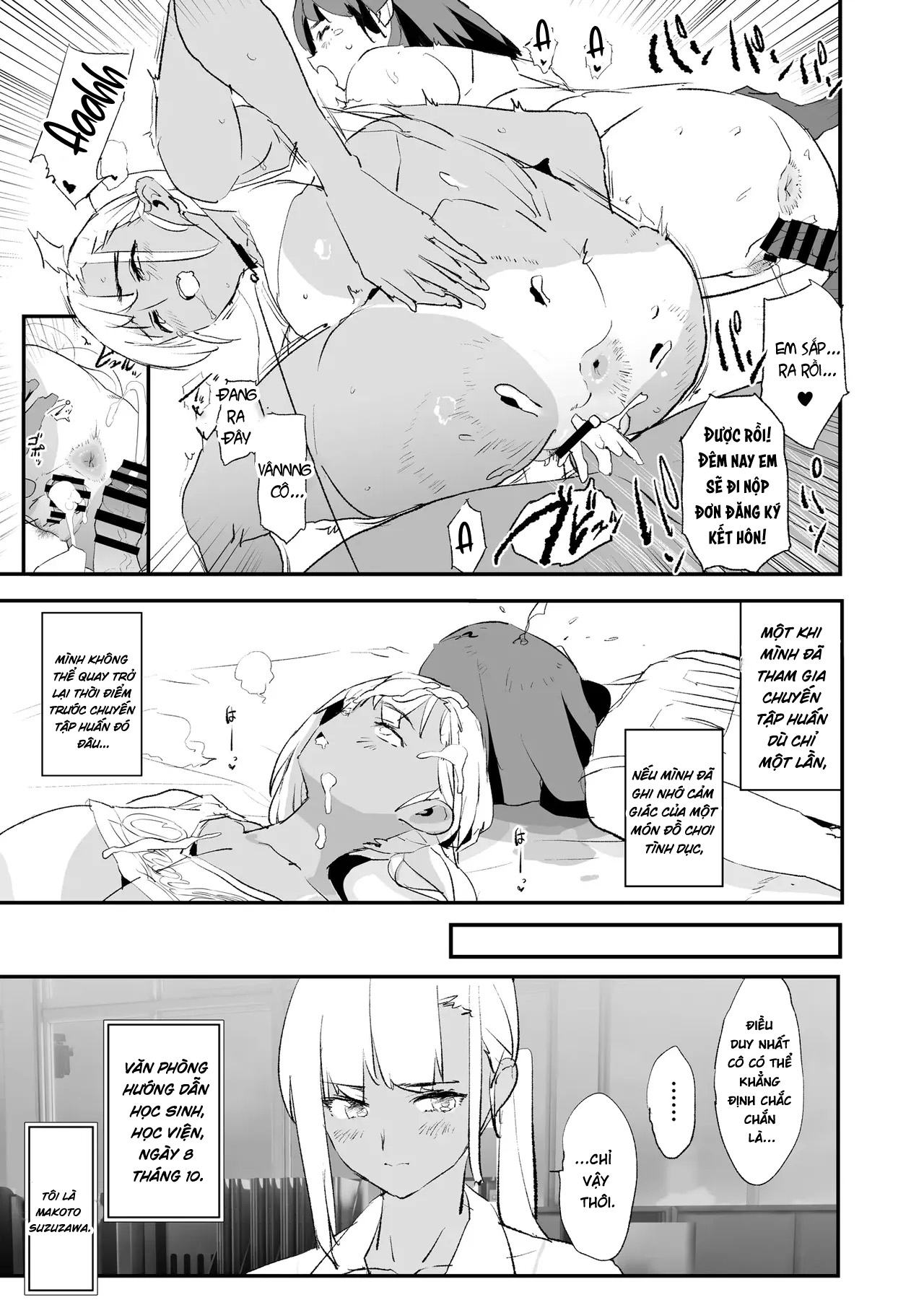 HentaiVN.net - Ảnh 77 - Onaho Gasshuku Saimin Dosukebe Interview - Ippatsume to Nihatsume! - Oneshot