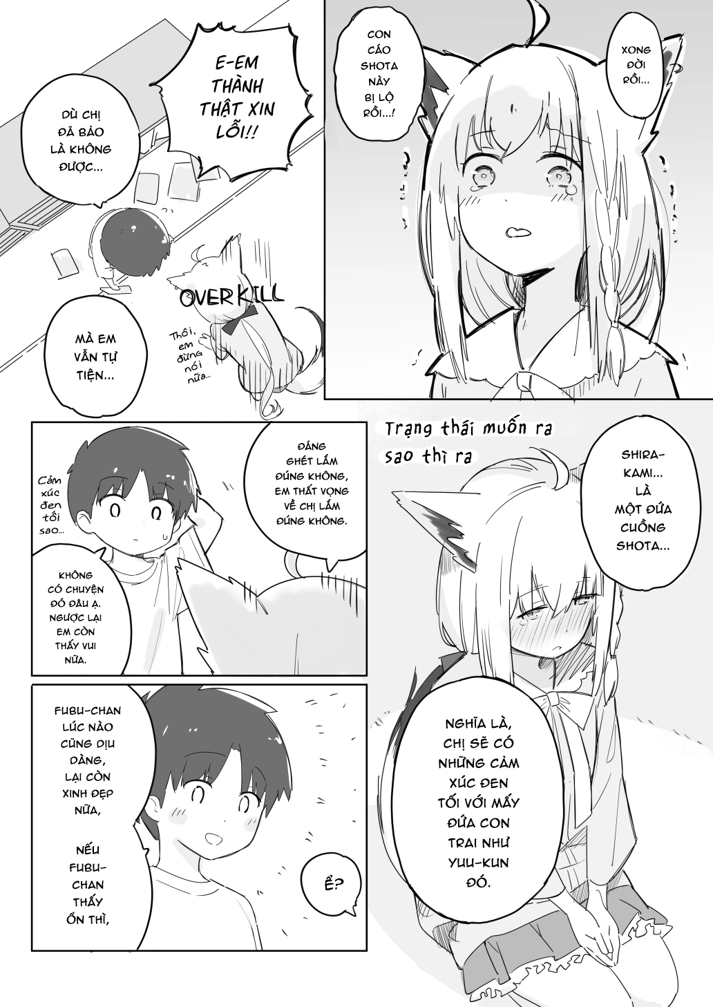HentaiVN.net - Ảnh 3 - Tổng hợp Oneshot (Hololive) của Ura Kaizokudan - Bí mật của Fubuki