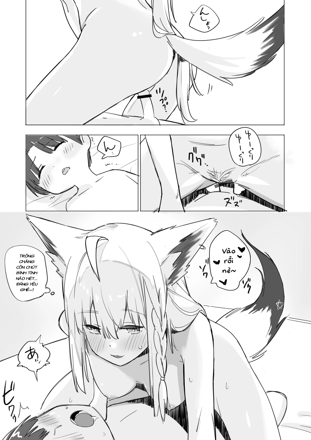 HentaiVN.net - Ảnh 7 - Tổng hợp Oneshot (Hololive) của Ura Kaizokudan - Bí mật của Fubuki