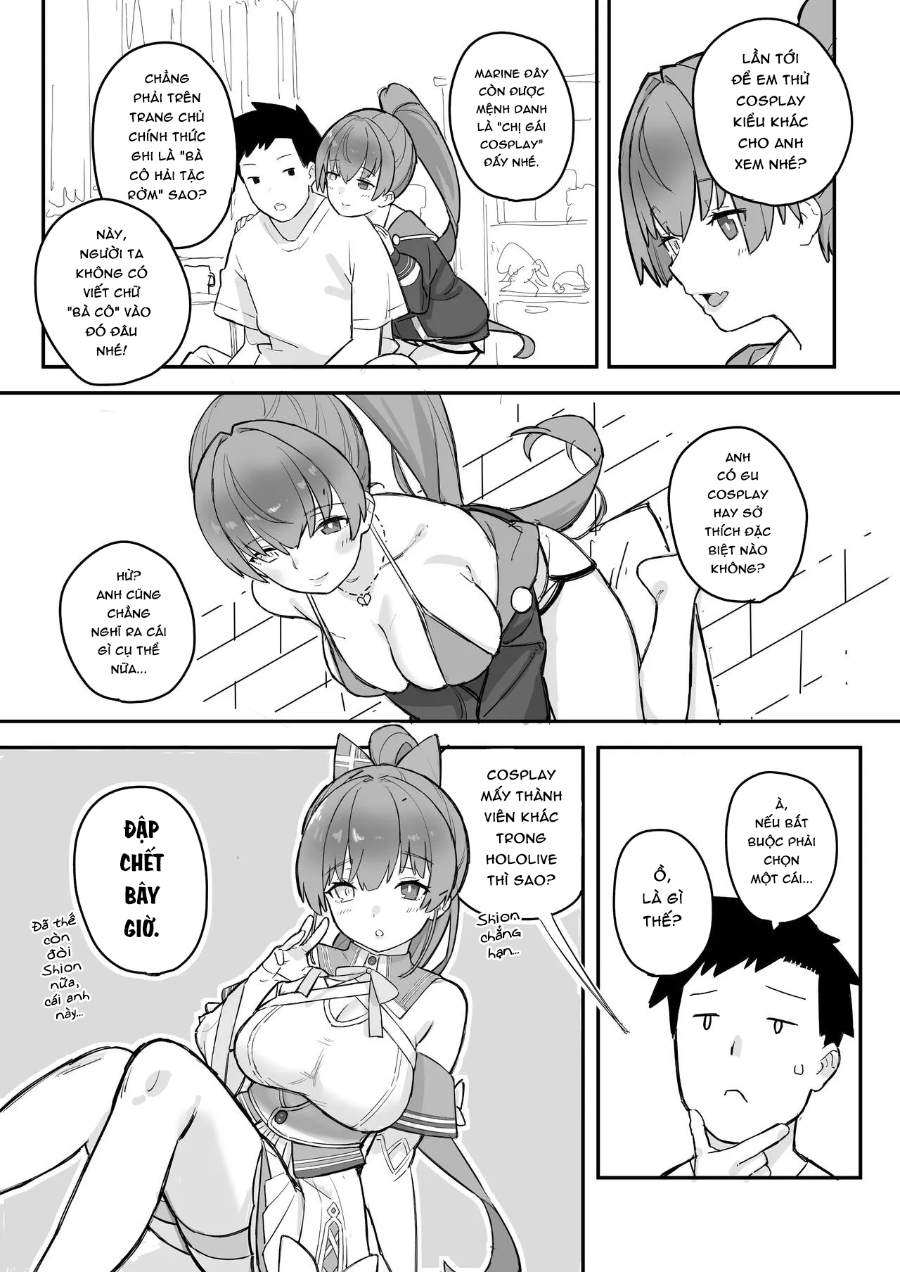 HentaiVN.net - Ảnh 10 - Tổng hợp Oneshot (Hololive) của Ura Kaizokudan - Chap 5