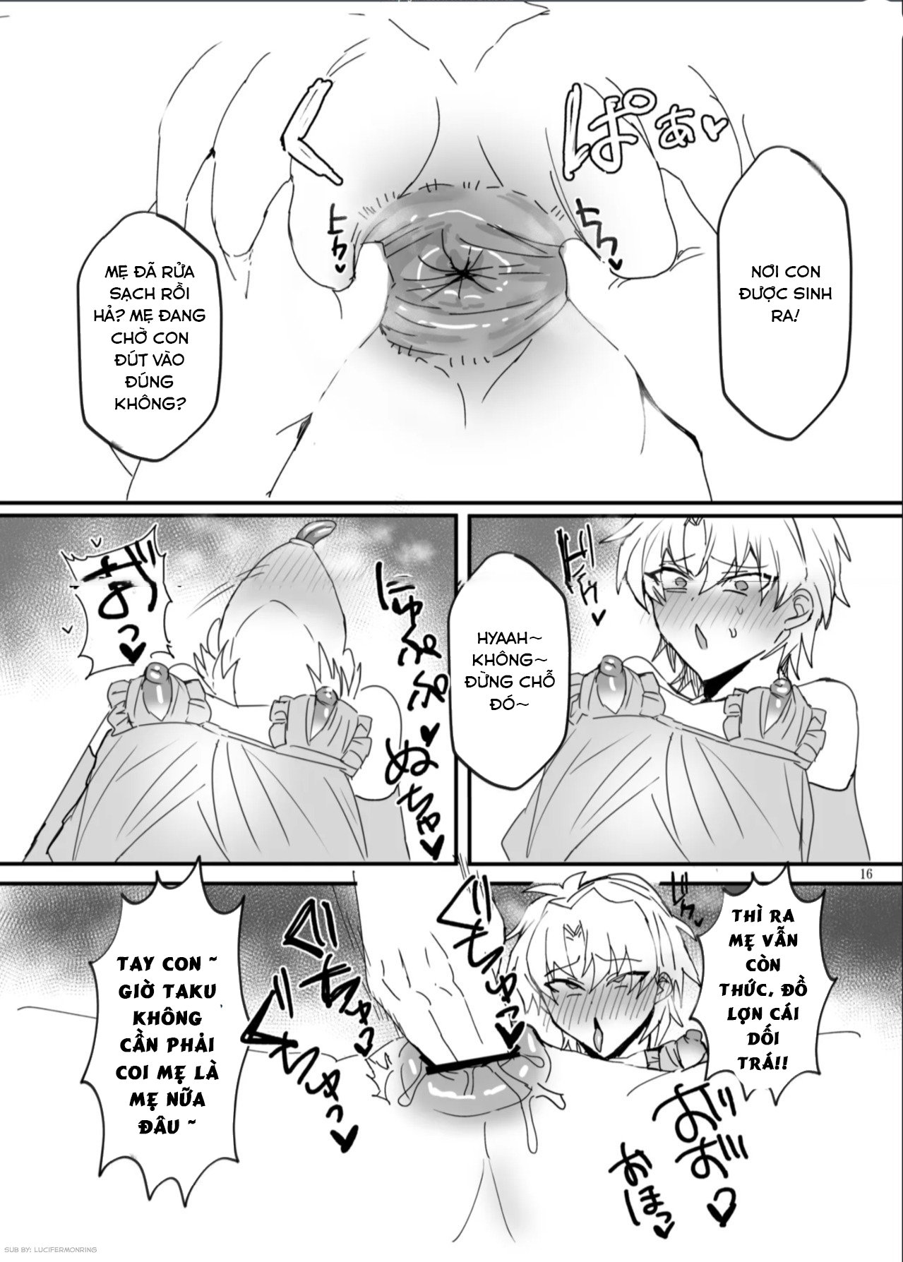 HentaiVN.net - Ảnh 15 - Yankee boy becomes mother of younger brother. And then she falls in love! - Oneshot