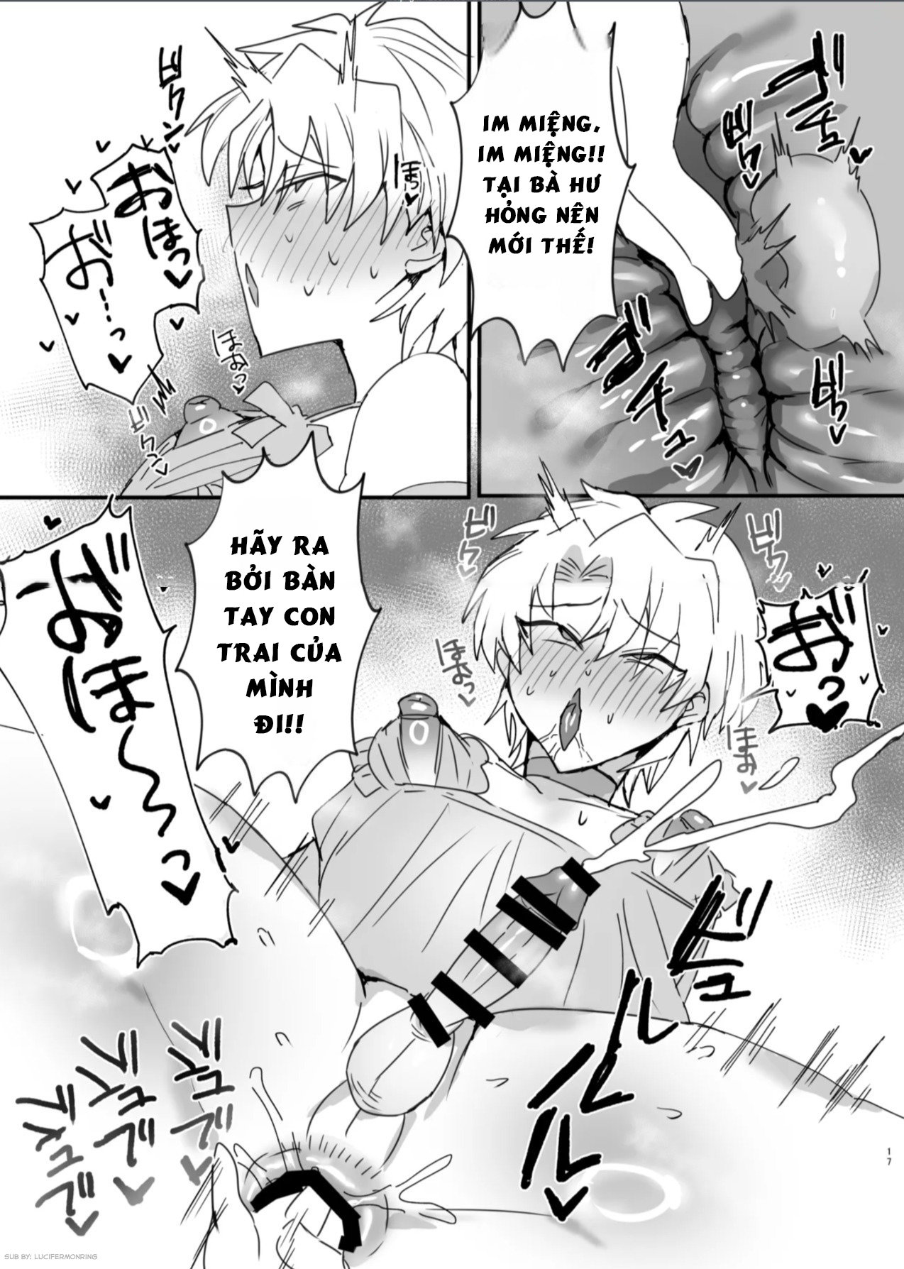 HentaiVN.net - Ảnh 16 - Yankee boy becomes mother of younger brother. And then she falls in love! - Oneshot
