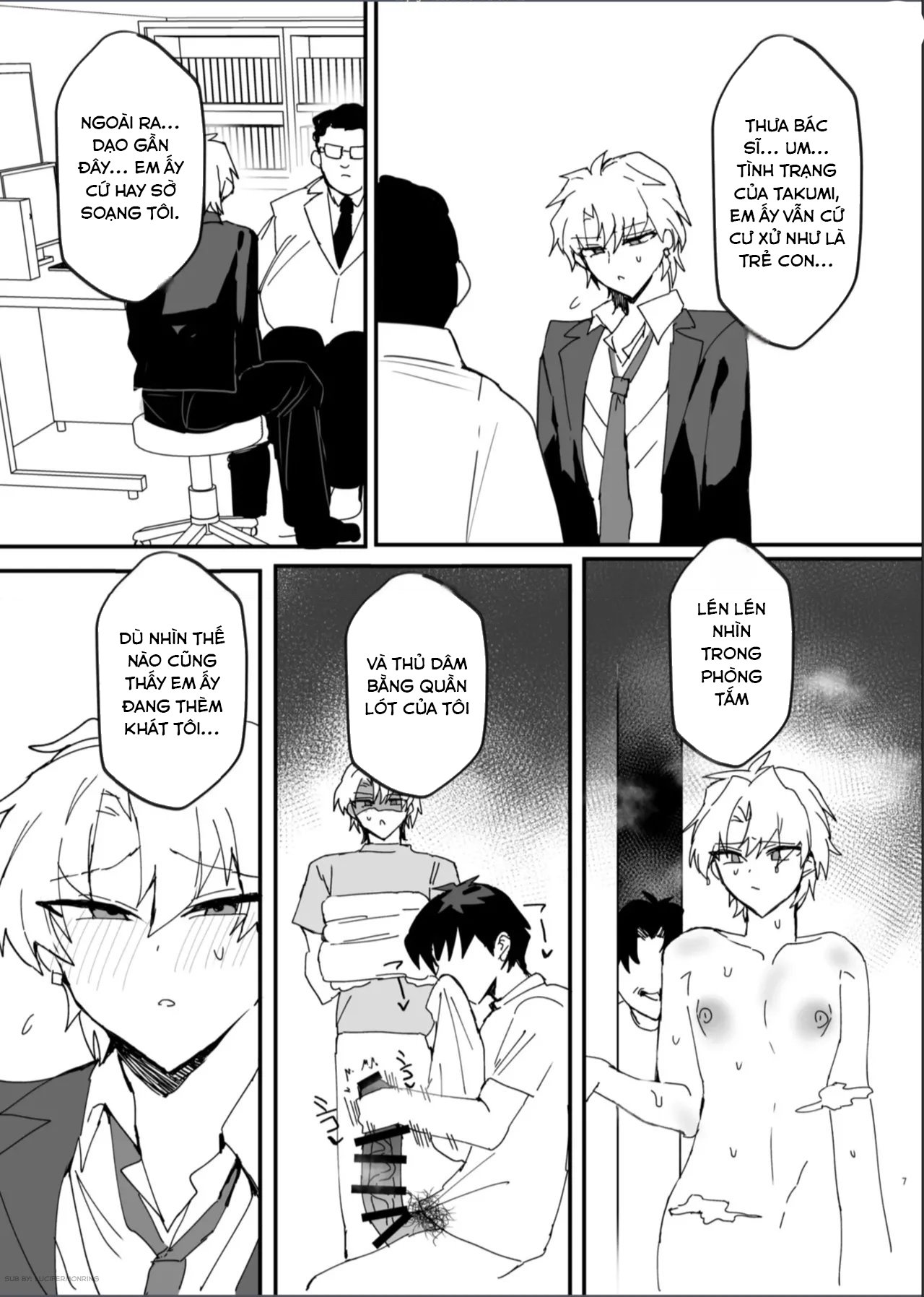 HentaiVN.net - Ảnh 6 - Yankee boy becomes mother of younger brother. And then she falls in love! - Oneshot