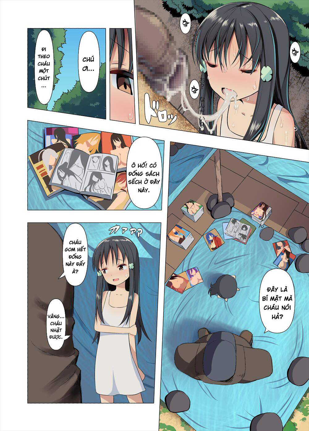 HentaiVN.net - Ảnh 17 - Azumi to Oji-san no Himitsu Kichi - Oneshot
