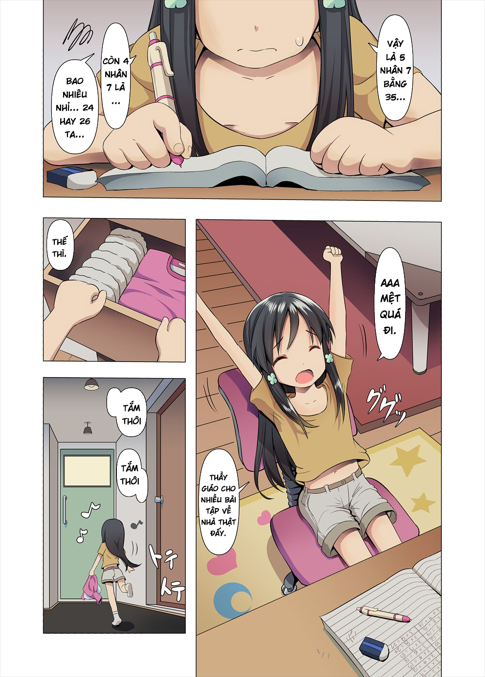 HentaiVN.net - Ảnh 7 - Azumi to Oji-san no Himitsu Kichi - Oneshot