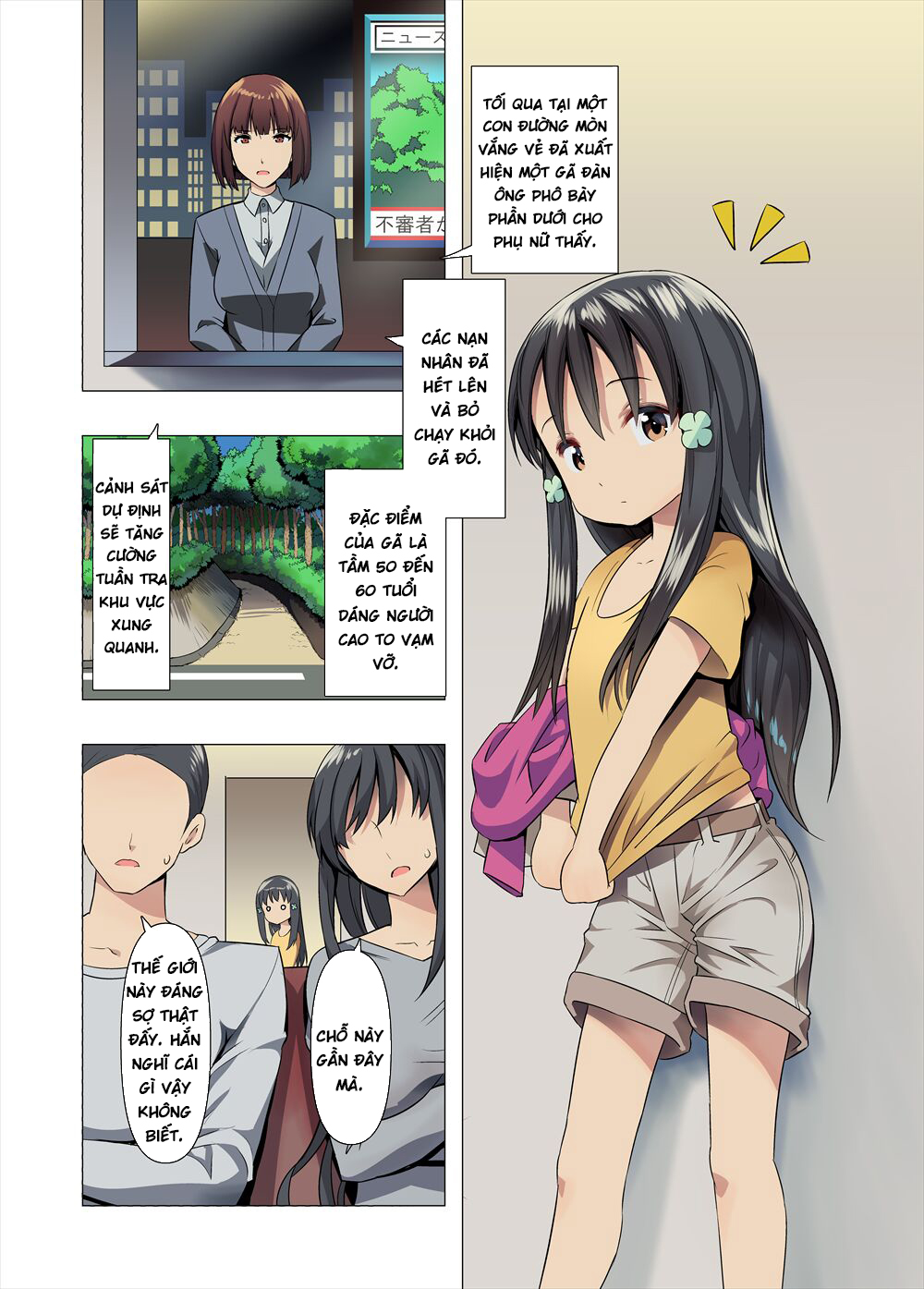 HentaiVN.net - Ảnh 8 - Azumi to Oji-san no Himitsu Kichi - Oneshot