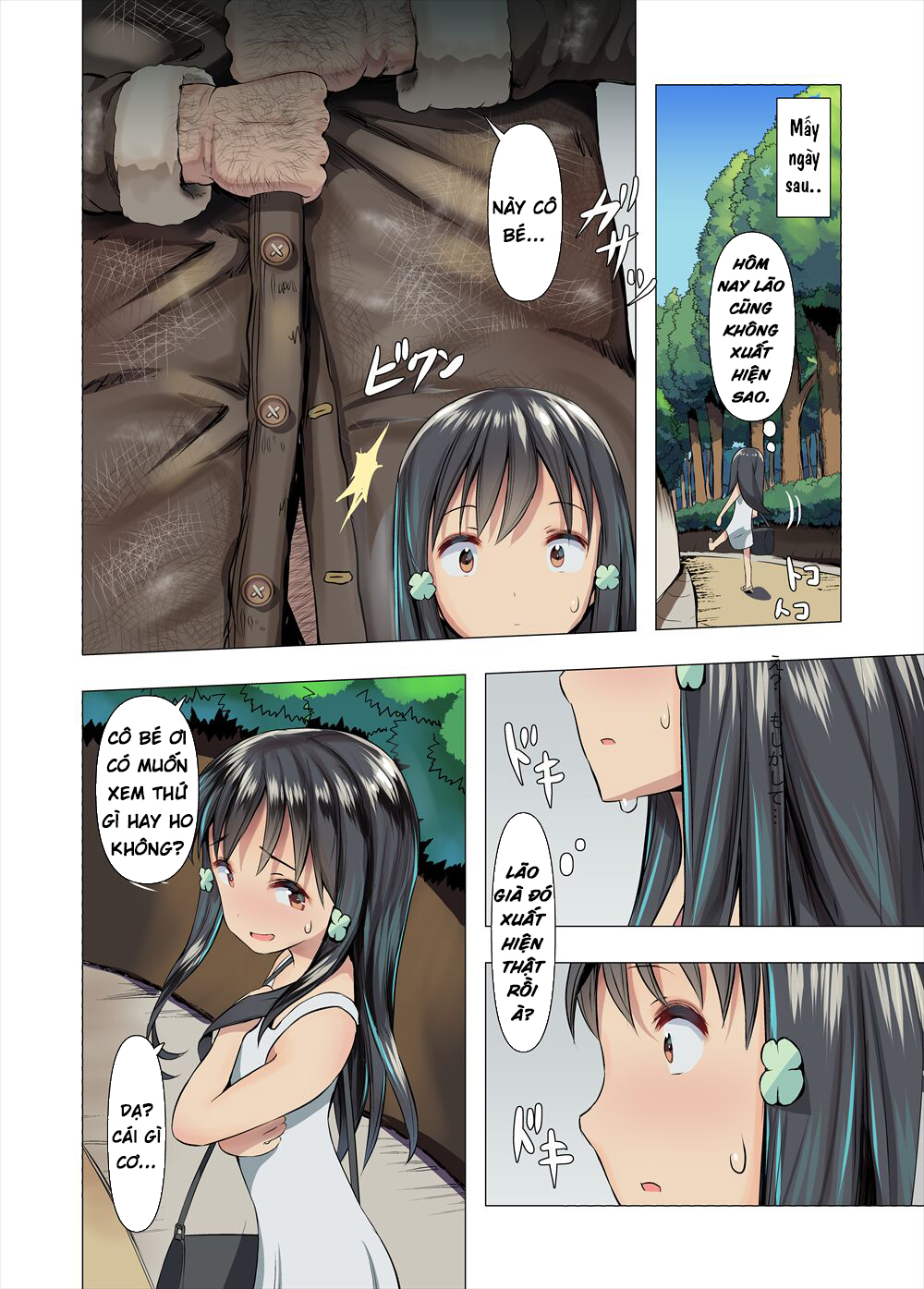HentaiVN.net - Ảnh 10 - Azumi to Oji-san no Himitsu Kichi - Oneshot