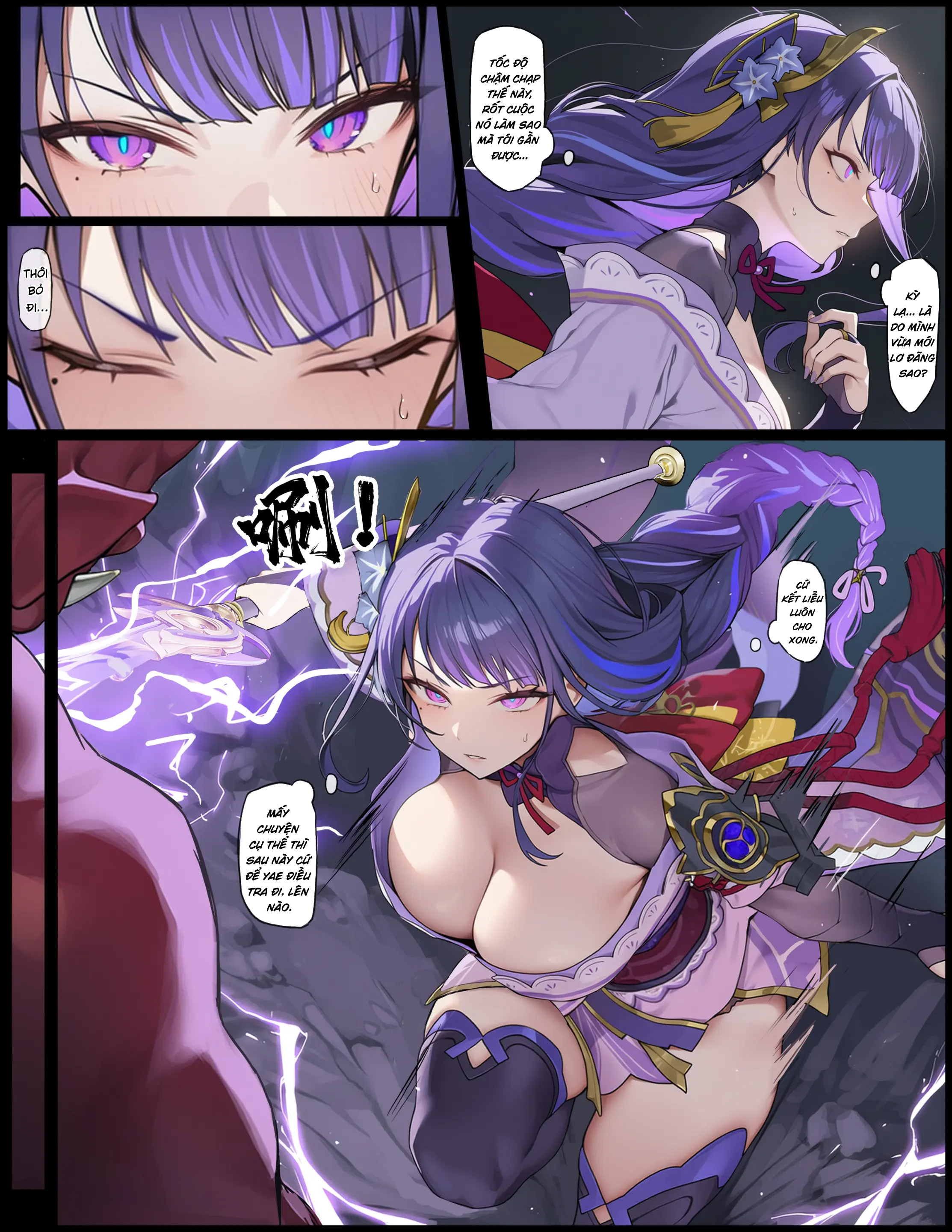 HentaiVN.net - Ảnh 16 - The Time-Stop Imp vs. General Thunder - Oneshot