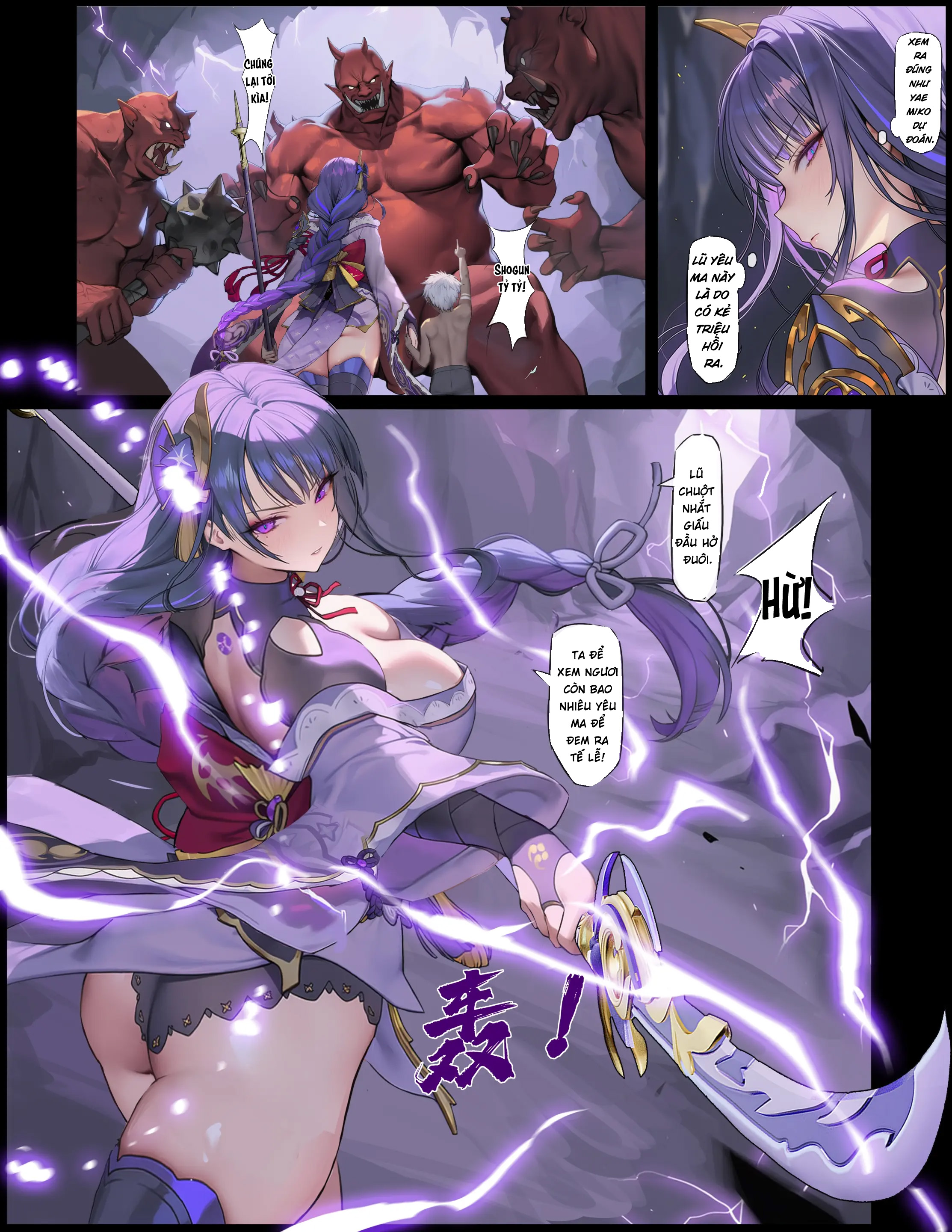 HentaiVN.net - Ảnh 8 - The Time-Stop Imp vs. General Thunder - Oneshot
