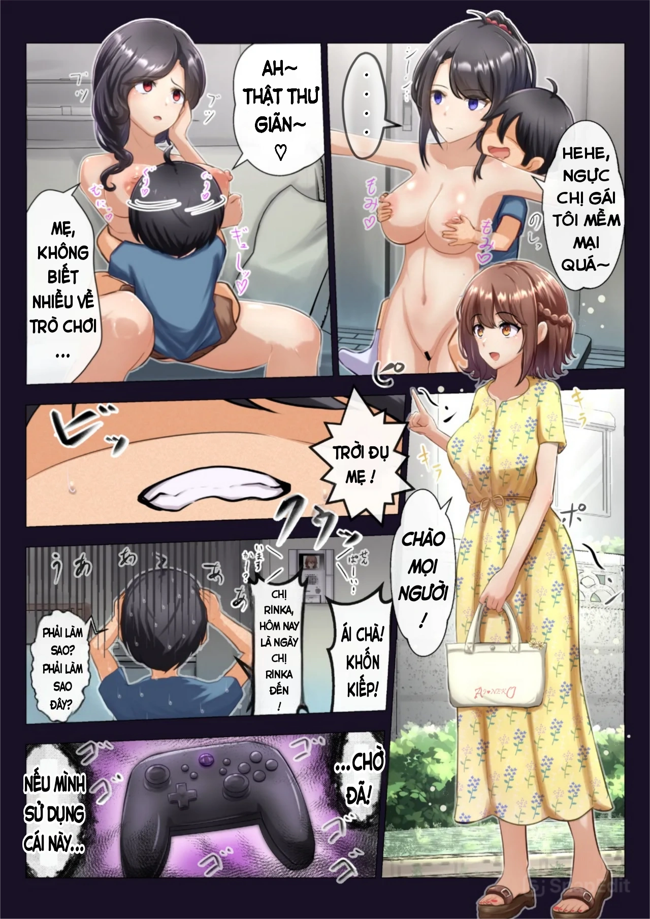 HentaiVN.net - Ảnh 8 - Chơi game cùng BUG-Kun - Oneshot