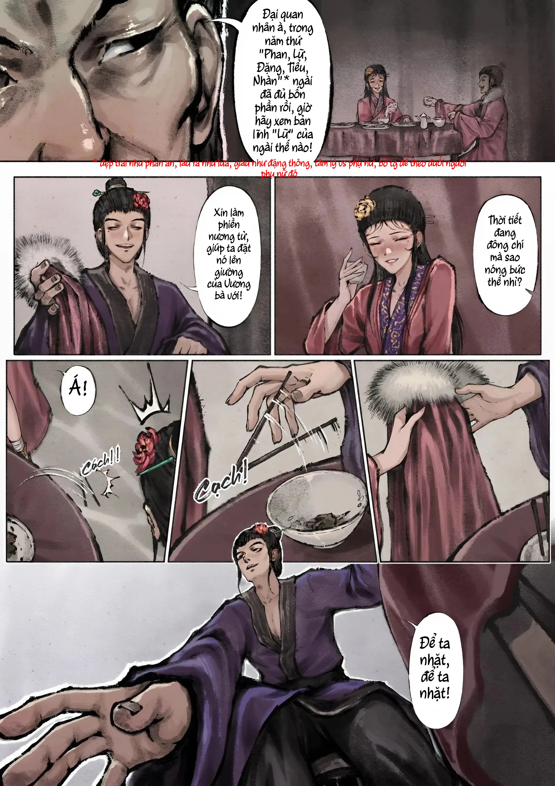 HentaiVN.net - Ảnh 16 - Kim bình mai (tiếp) - Chương 9 ( Đông chí)