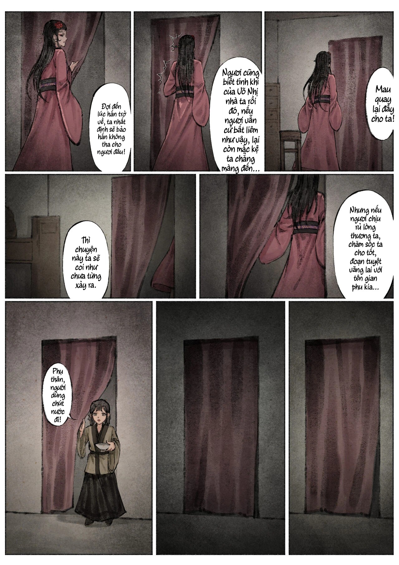 HentaiVN.net - Ảnh 14 - Kim bình mai (tiếp) - Chương 10 ( Bắt gian - Mộng )