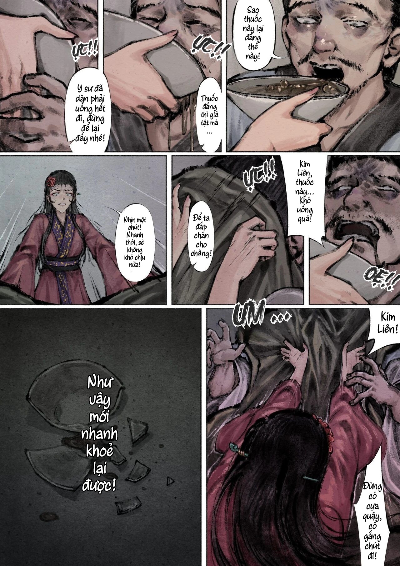HentaiVN.net - Ảnh 20 - Kim bình mai (tiếp) - Chương 10 ( Bắt gian - Mộng )