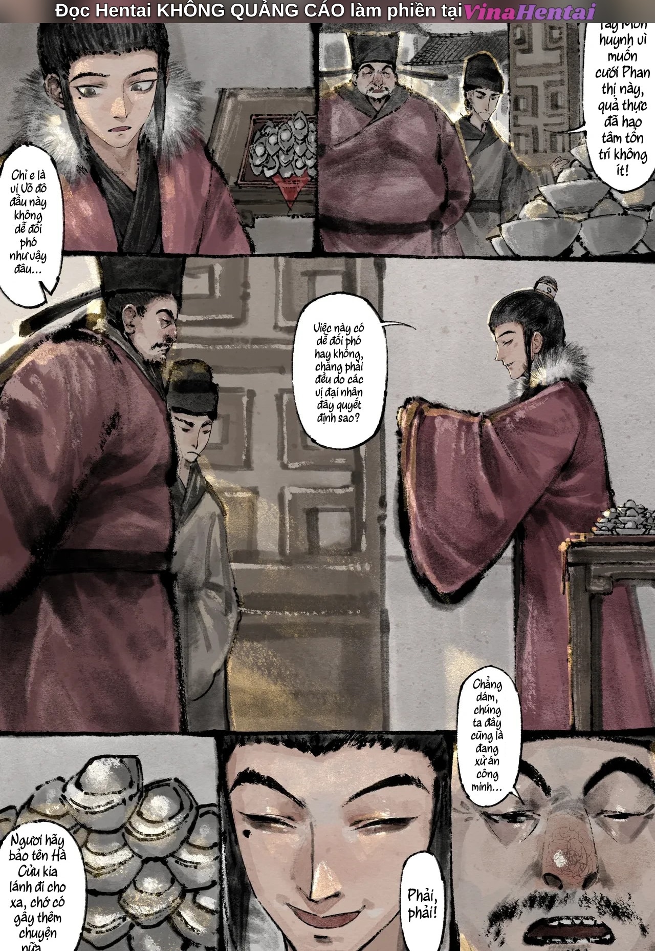HentaiVN.net - Ảnh 10 - Kim bình mai (tiếp) - Chương 14( Tội- Uy Vũ P1)