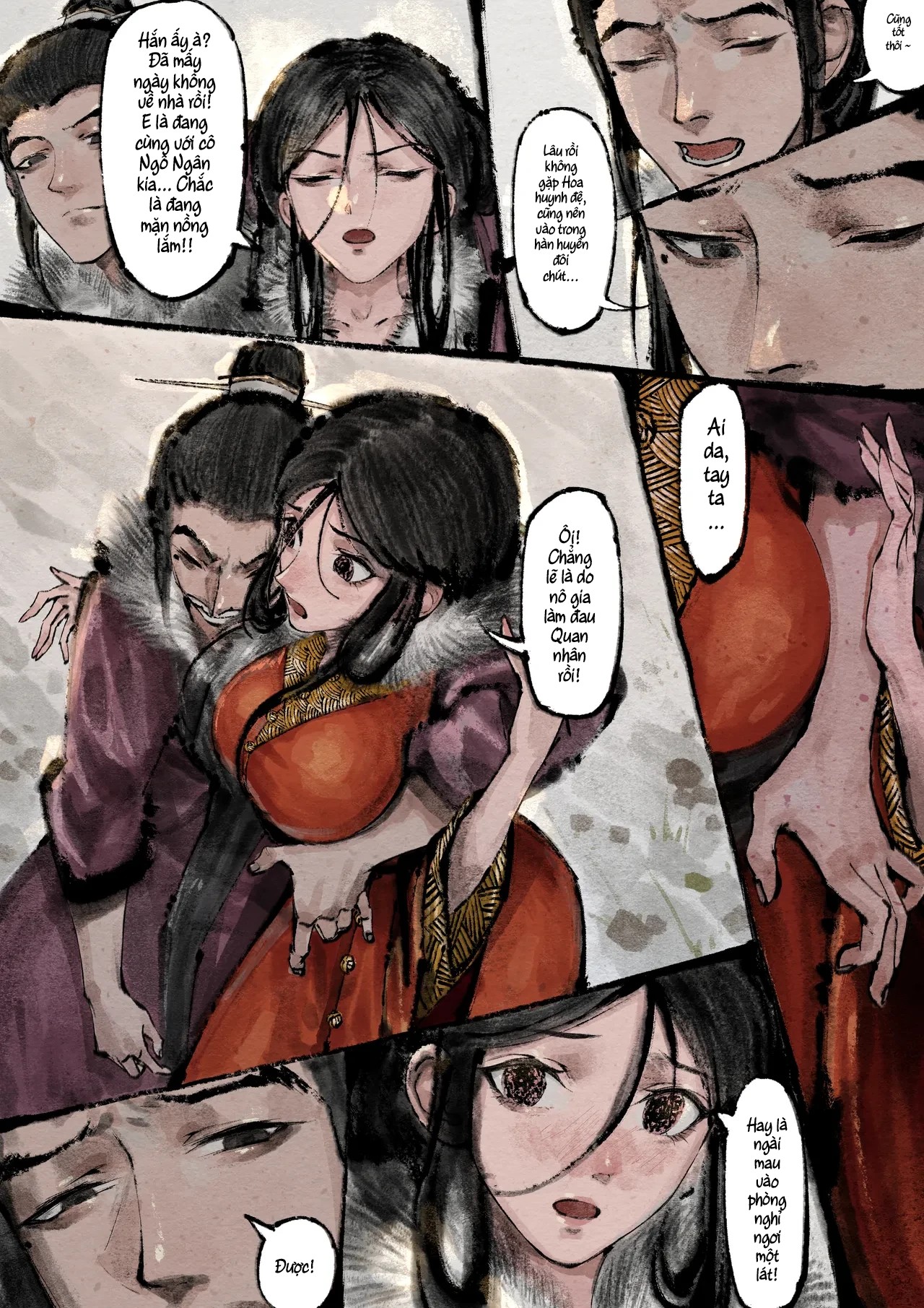 HentaiVN.net - Ảnh 3 - Kim bình mai (tiếp) - Chương 15 ( Tội- Uy vũ P2)