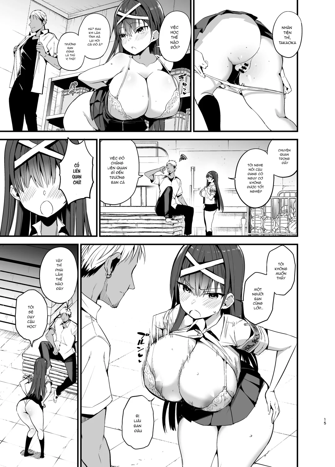 HentaiVN.net - Ảnh 14 - Fuuki Iinchou ga Ochiru made 2 - Oneshot