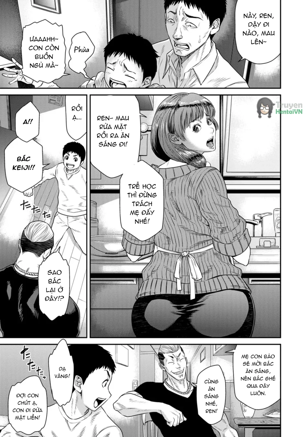 HentaiVN.net - Ảnh 4 - Gikei ni Dakarete Mesu ni Naru - Oneshot