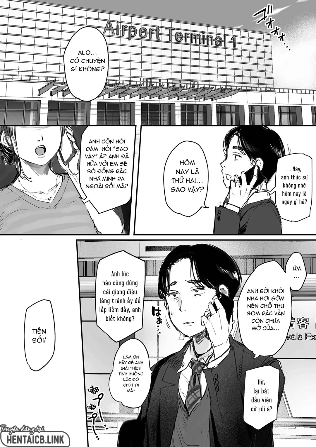 HentaiVN.net - Ảnh 3 - Shucchou, Kouhai to Aibeya. Yukishi Nure Hada ni Shiboritsukusareta Yoru - Chương 1
