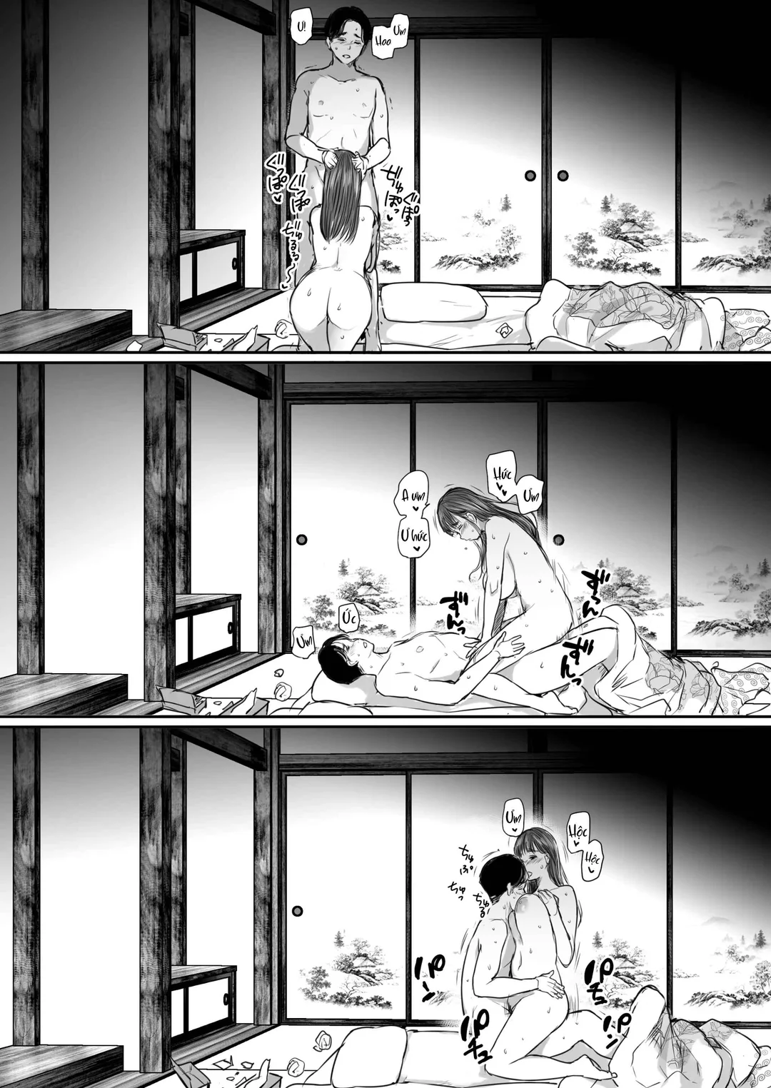 HentaiVN.net - Ảnh 62 - Shucchou, Kouhai to Aibeya. Yukishi Nure Hada ni Shiboritsukusareta Yoru - Chương 1