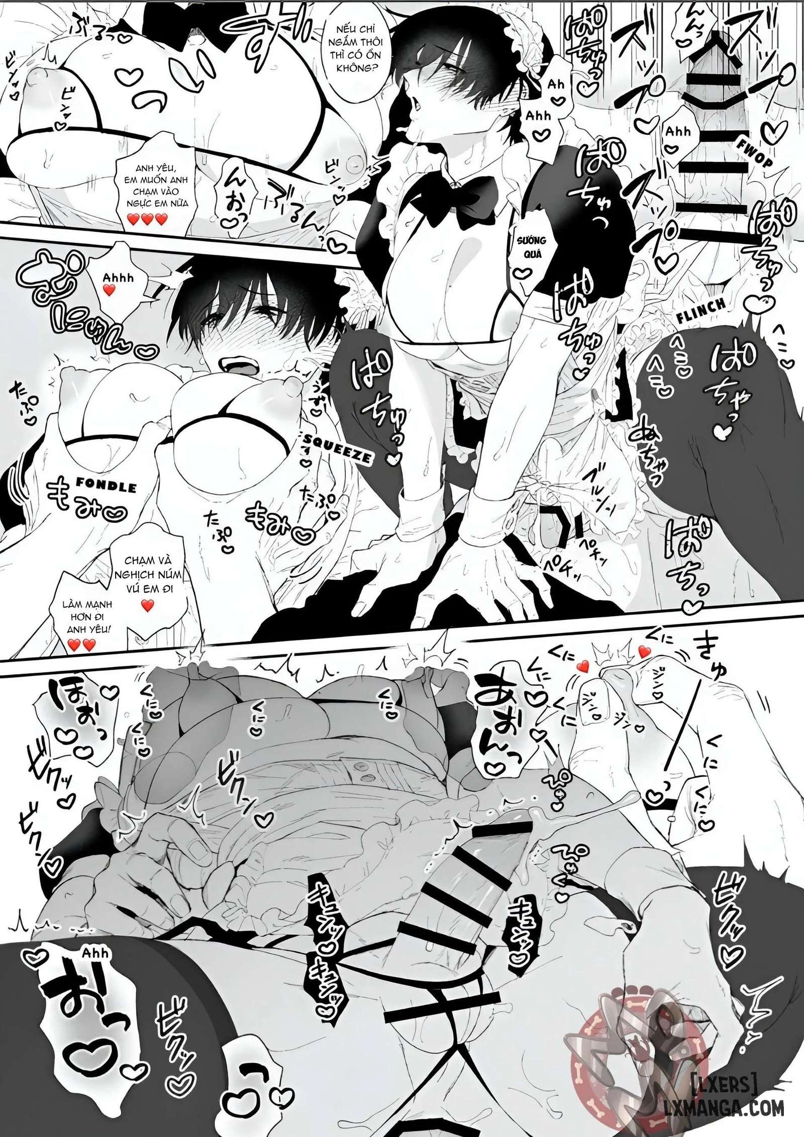 HentaiVN.net - Ảnh 14 - Mei the Maid – Morning Wood Relief - Oneshot