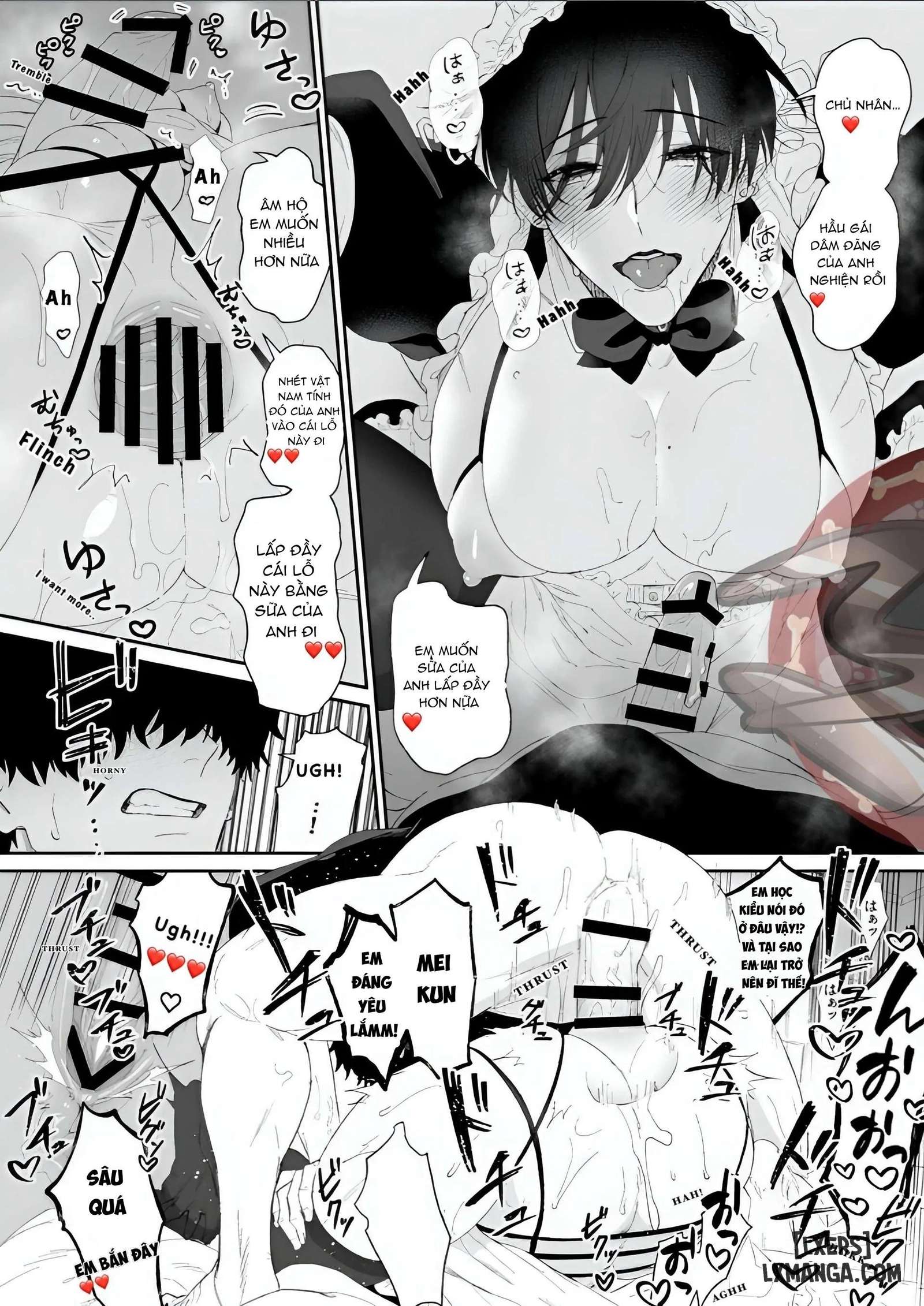 HentaiVN.net - Ảnh 17 - Mei the Maid – Morning Wood Relief - Oneshot