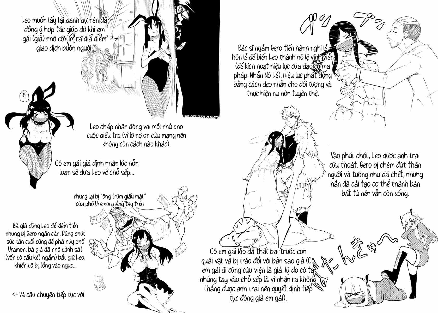 HentaiVN.net - Ảnh 3 - 魔法使いの受難 - Chap 3