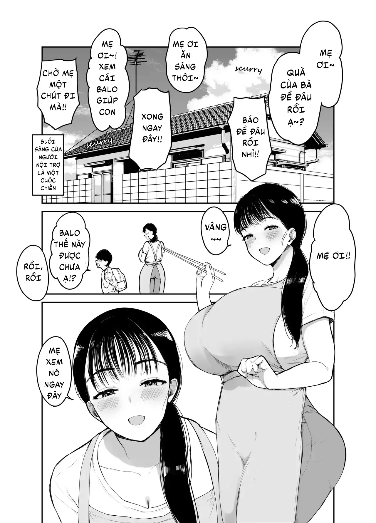 HentaiVN.net - Ảnh 4 - Okaasan ni wa Kore Gurai Shika Dekinaikara - Chap 1