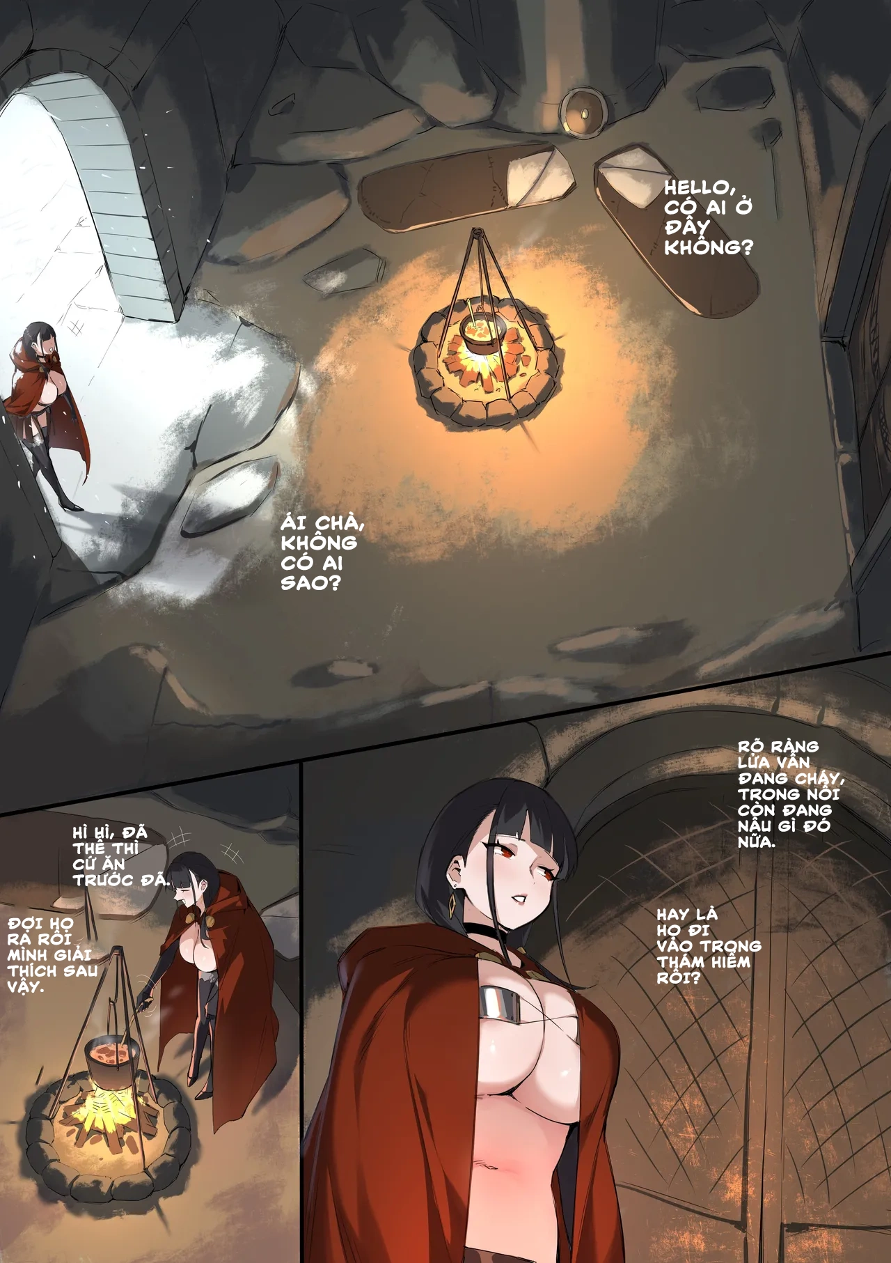 HentaiVN.net - Ảnh 4 - Dragonborn – Bandit Camp - Oneshot