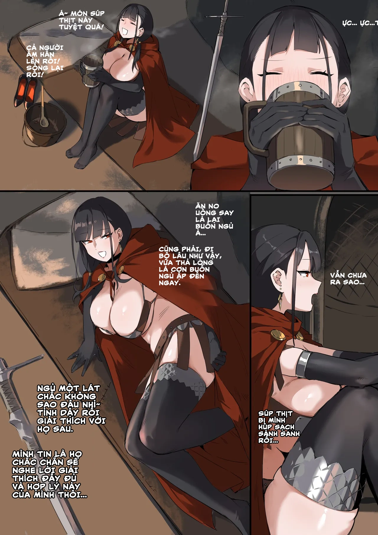 HentaiVN.net - Ảnh 5 - Dragonborn – Bandit Camp - Oneshot