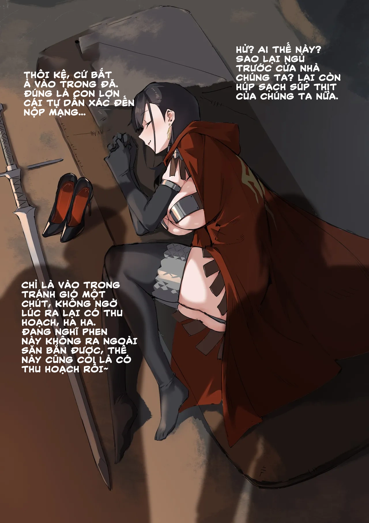 HentaiVN.net - Ảnh 7 - Dragonborn – Bandit Camp - Oneshot