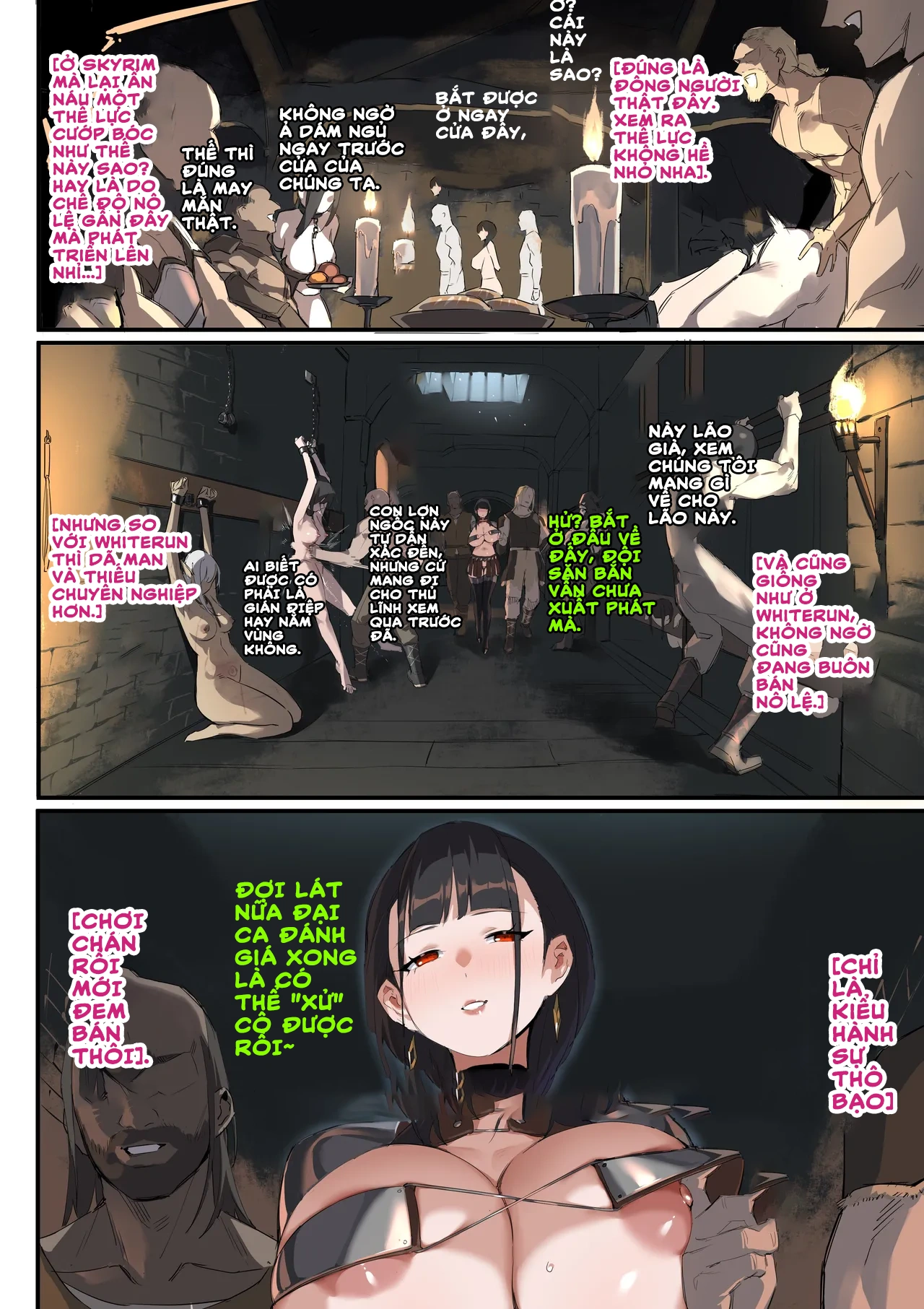 HentaiVN.net - Ảnh 9 - Dragonborn – Bandit Camp - Oneshot