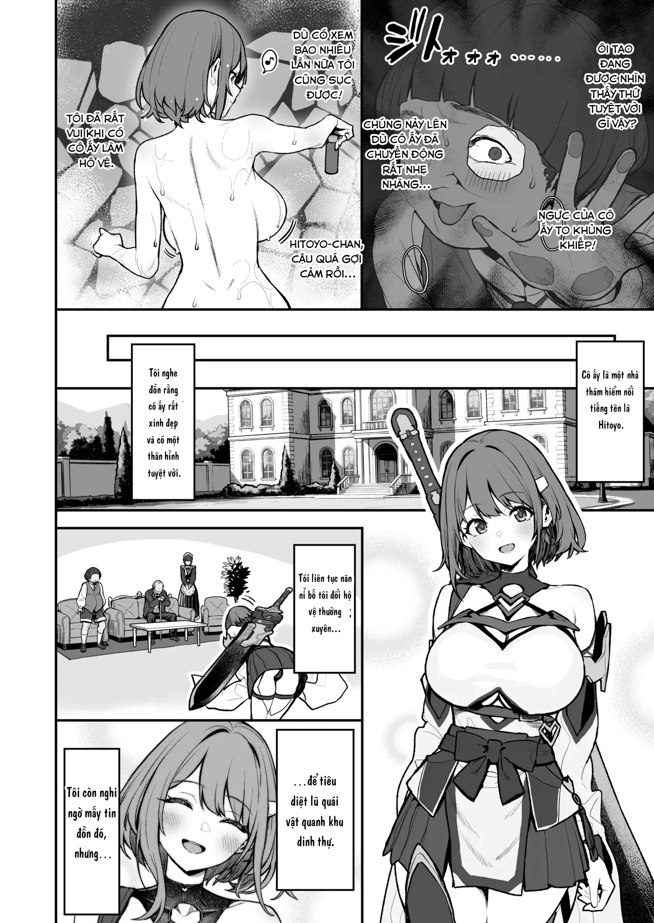 HentaiVN.net - Ảnh 3 - Thử thách của Hitoyo-chan 4 - oneshot
